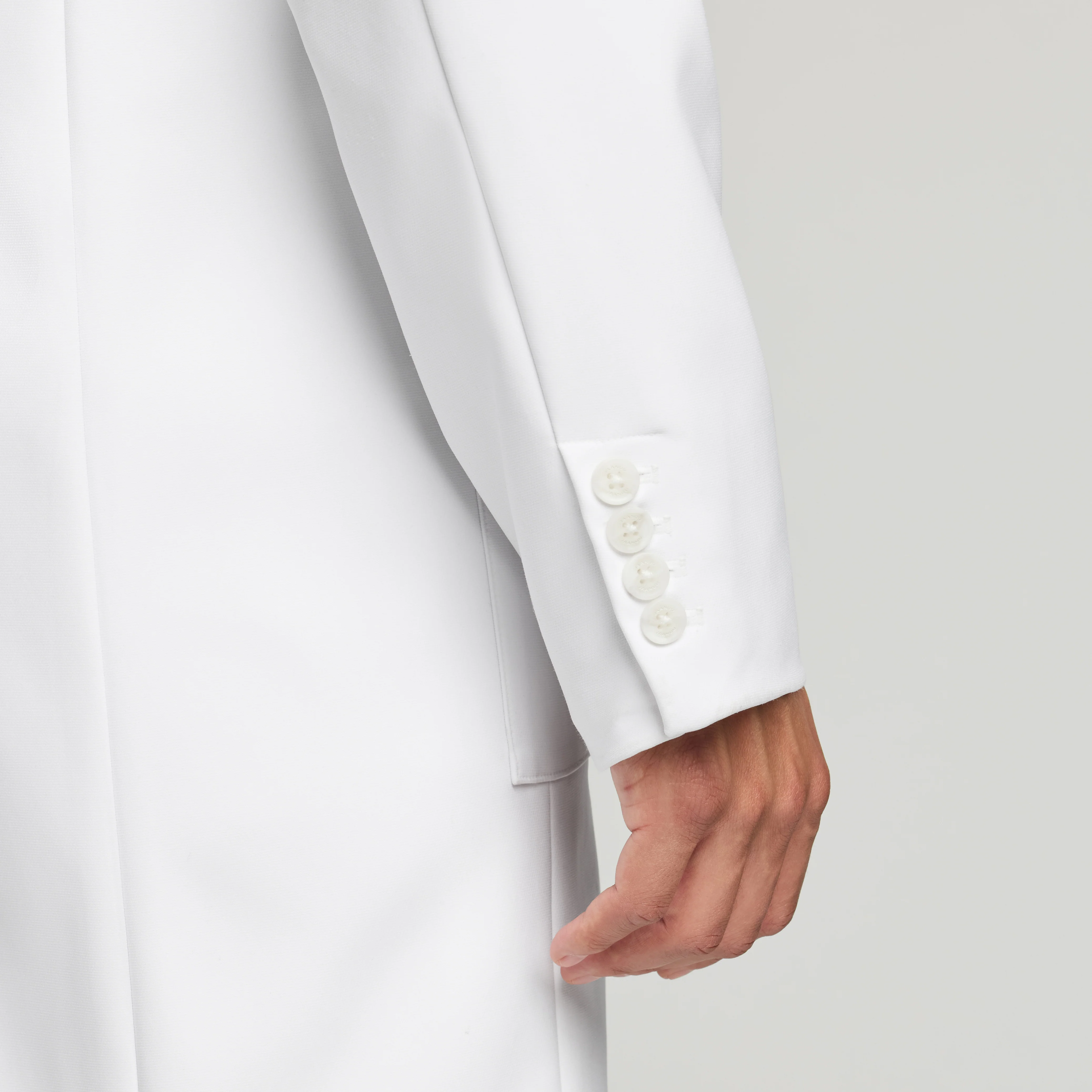 Apex 37" White Coat - White - Image 10