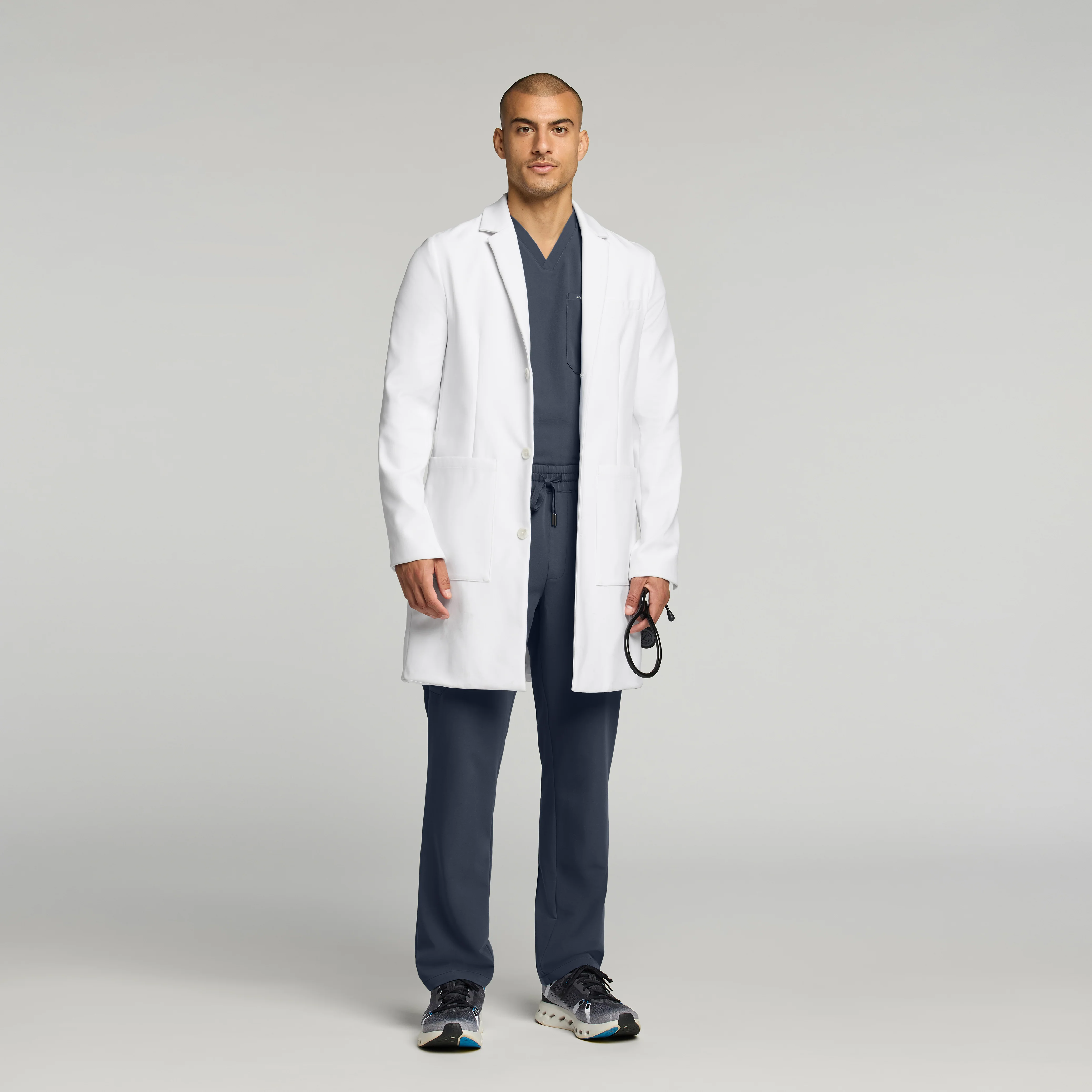 Apex 37" White Coat - White - Image 5