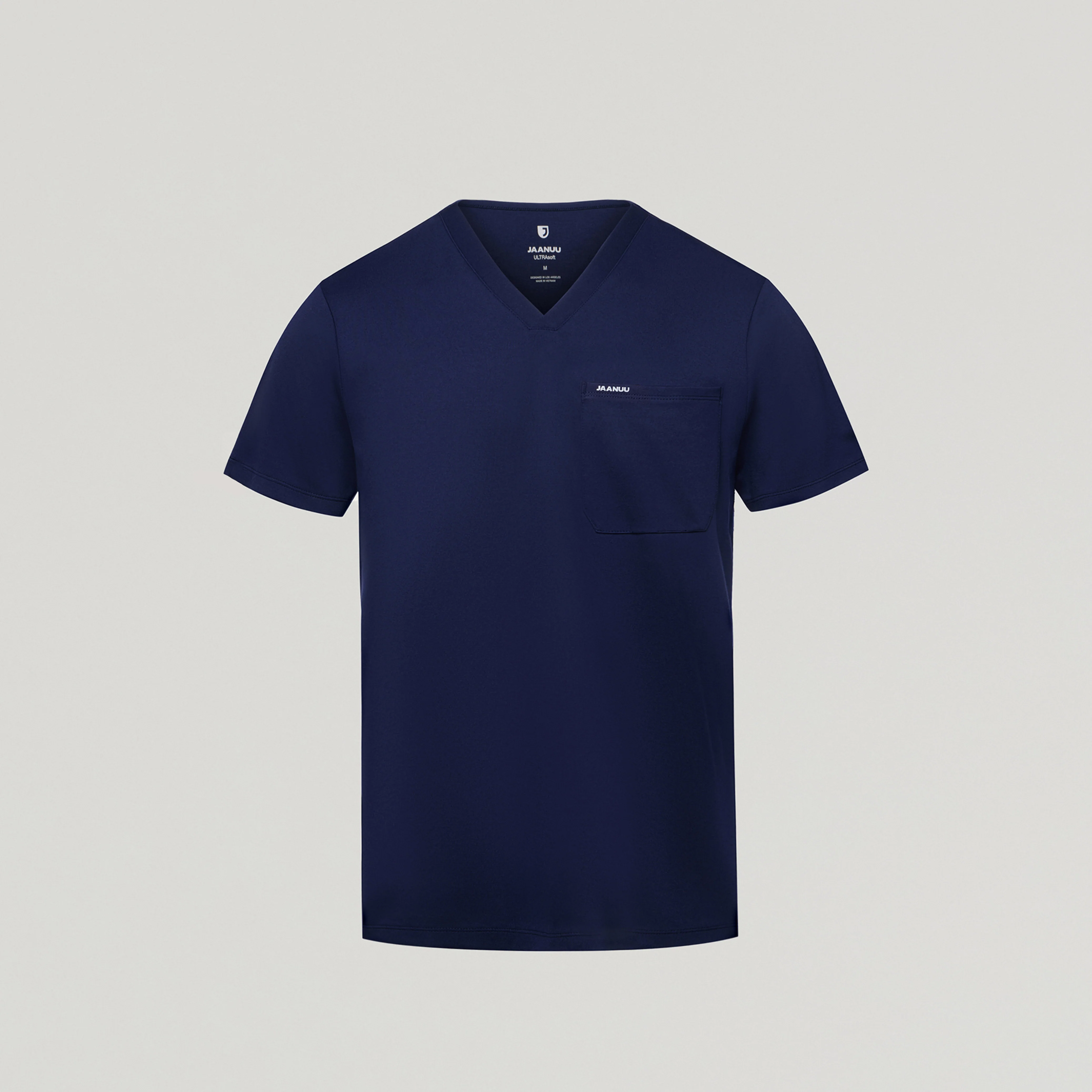 Asher Slim UltraSOFT™ Scrub Top - Midnight Navy - Image 2