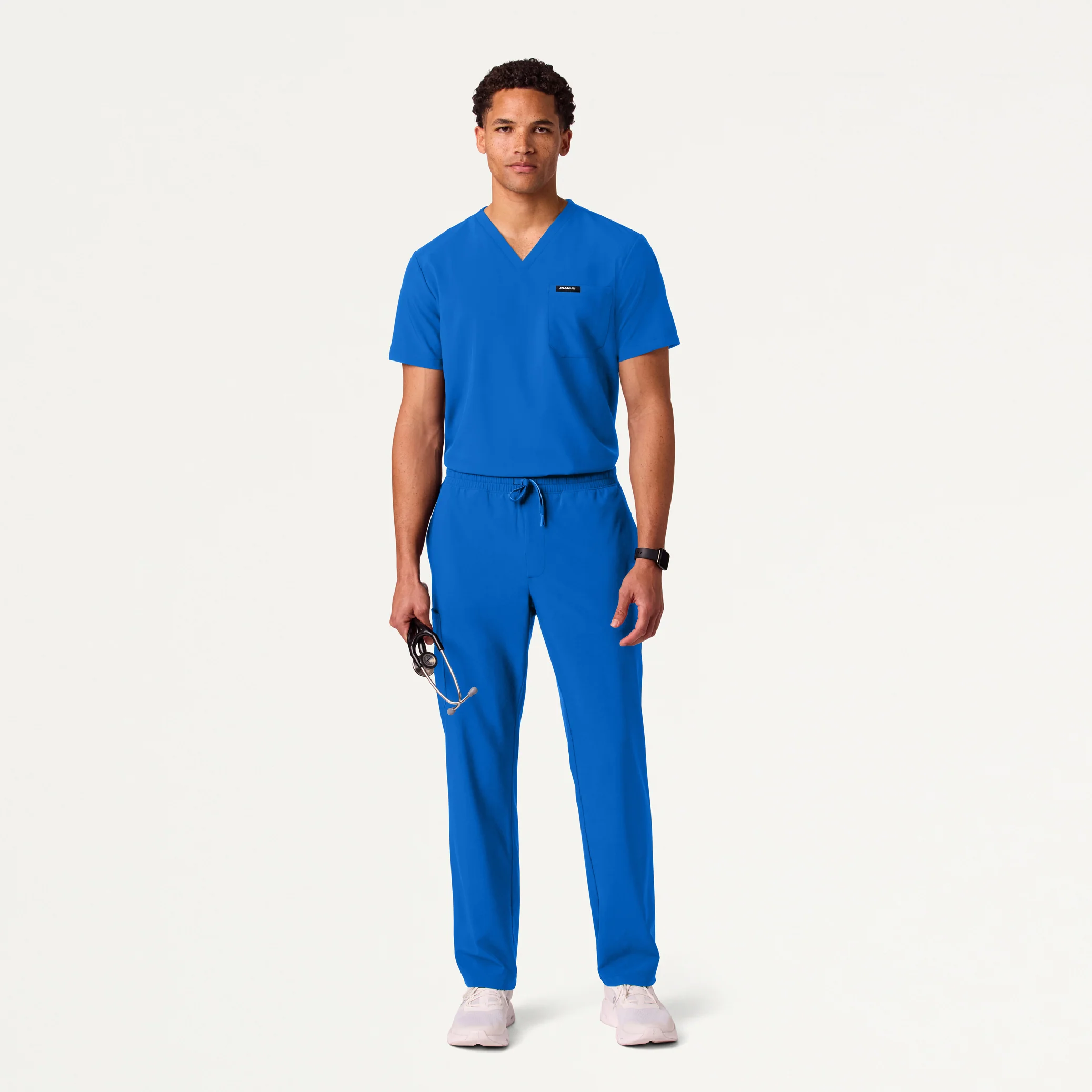 Brooks Straight-Leg Scrub Pant - Royal Blue - Image 4
