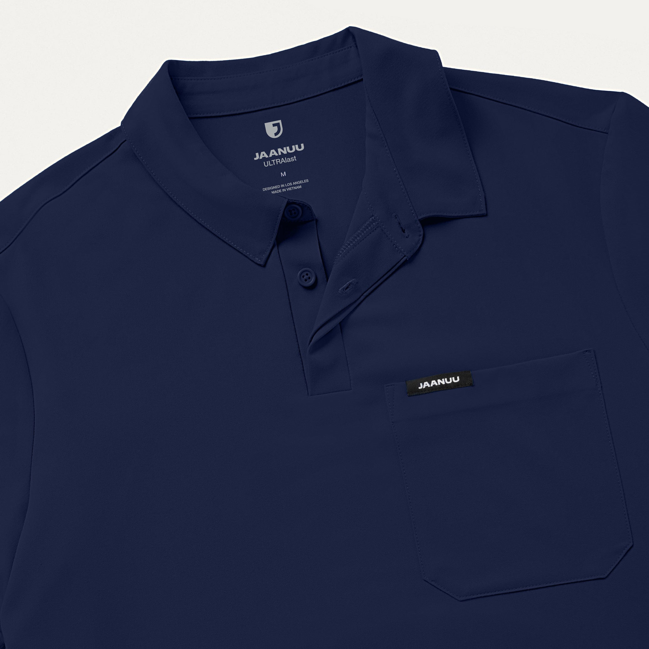 Calderon Polo Scrub Top - Midnight Navy - Image 8
