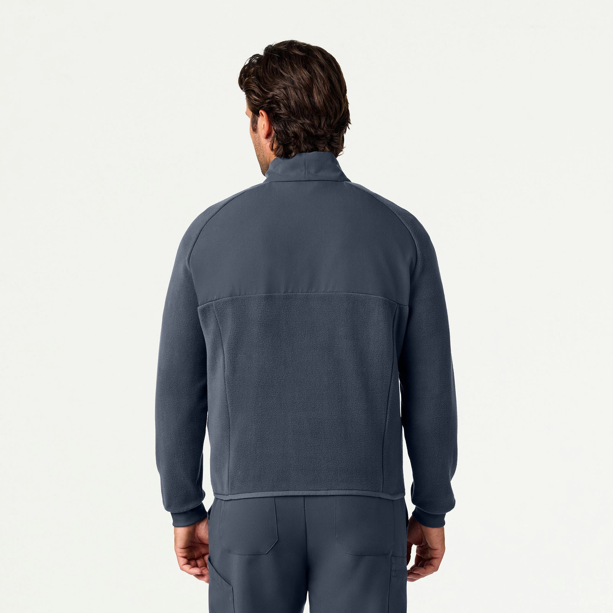 Cloud Hybrid Fleece Jacket - Carbon Gray - Image 4
