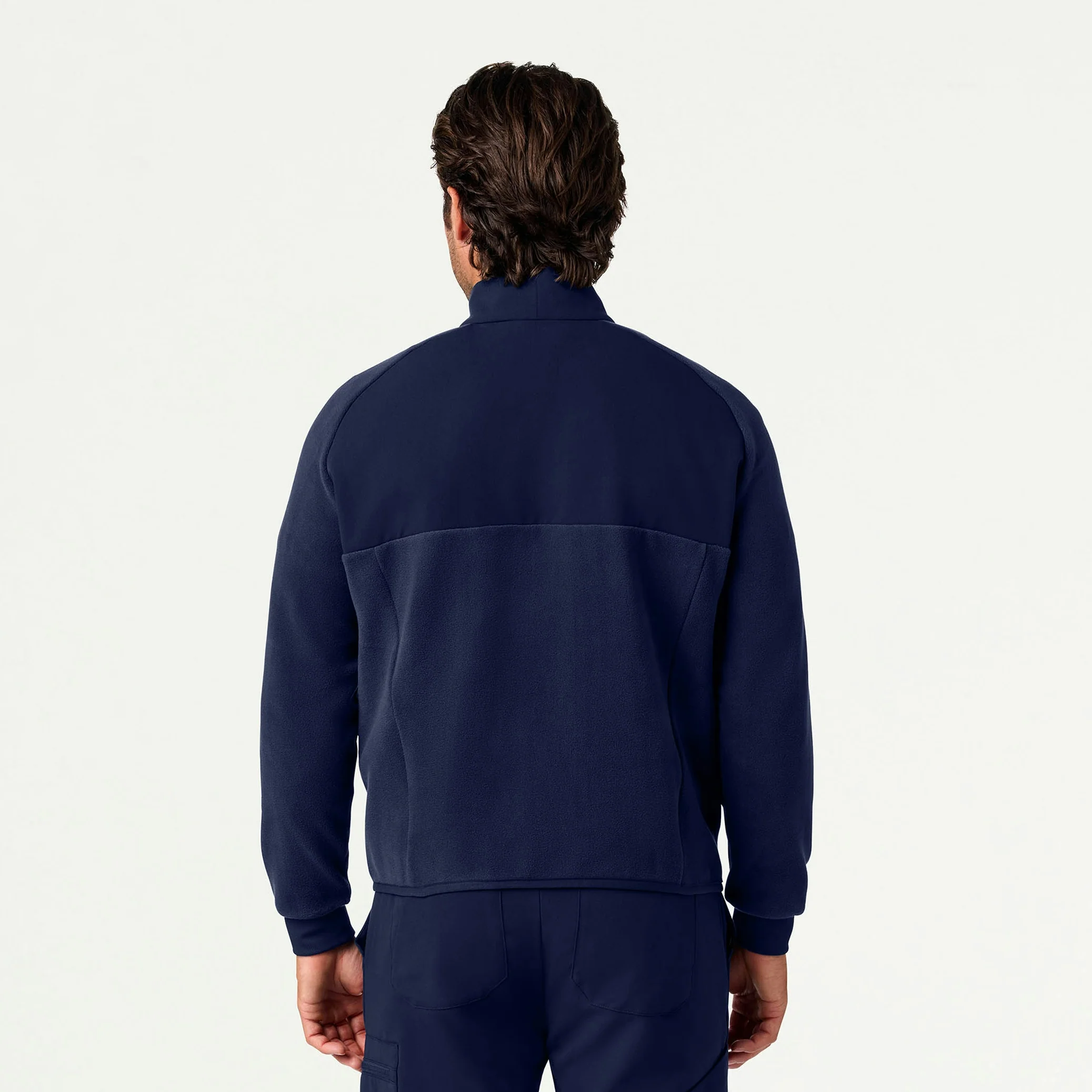 Cloud Hybrid Fleece Jacket - Midnight Navy - Image 4