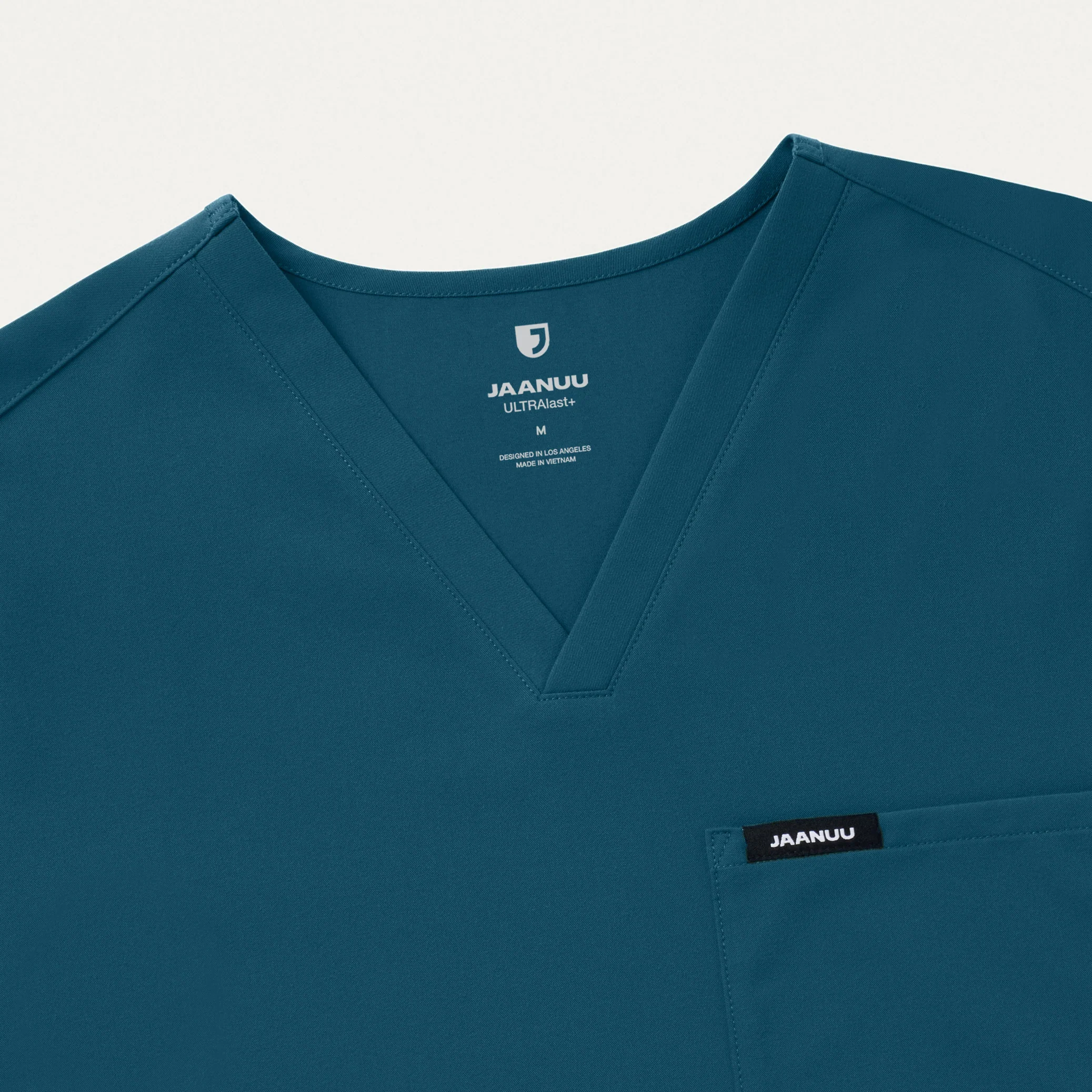 Holmes Everyday 1-Pocket Scrub Top - Caribbean Blue - Image 5