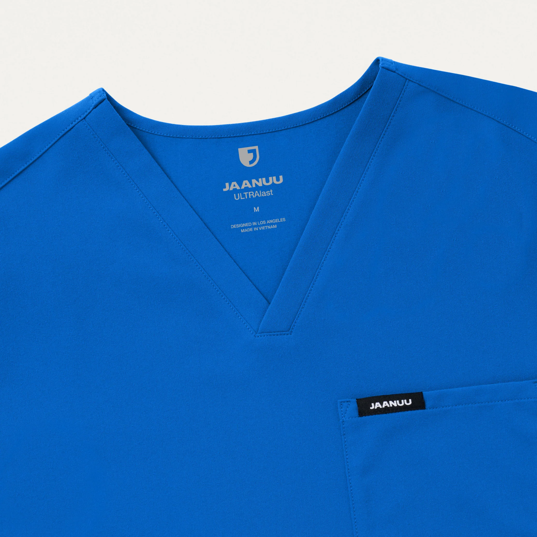 Holmes Everyday 1-Pocket Scrub Top - Royal Blue - Image 5