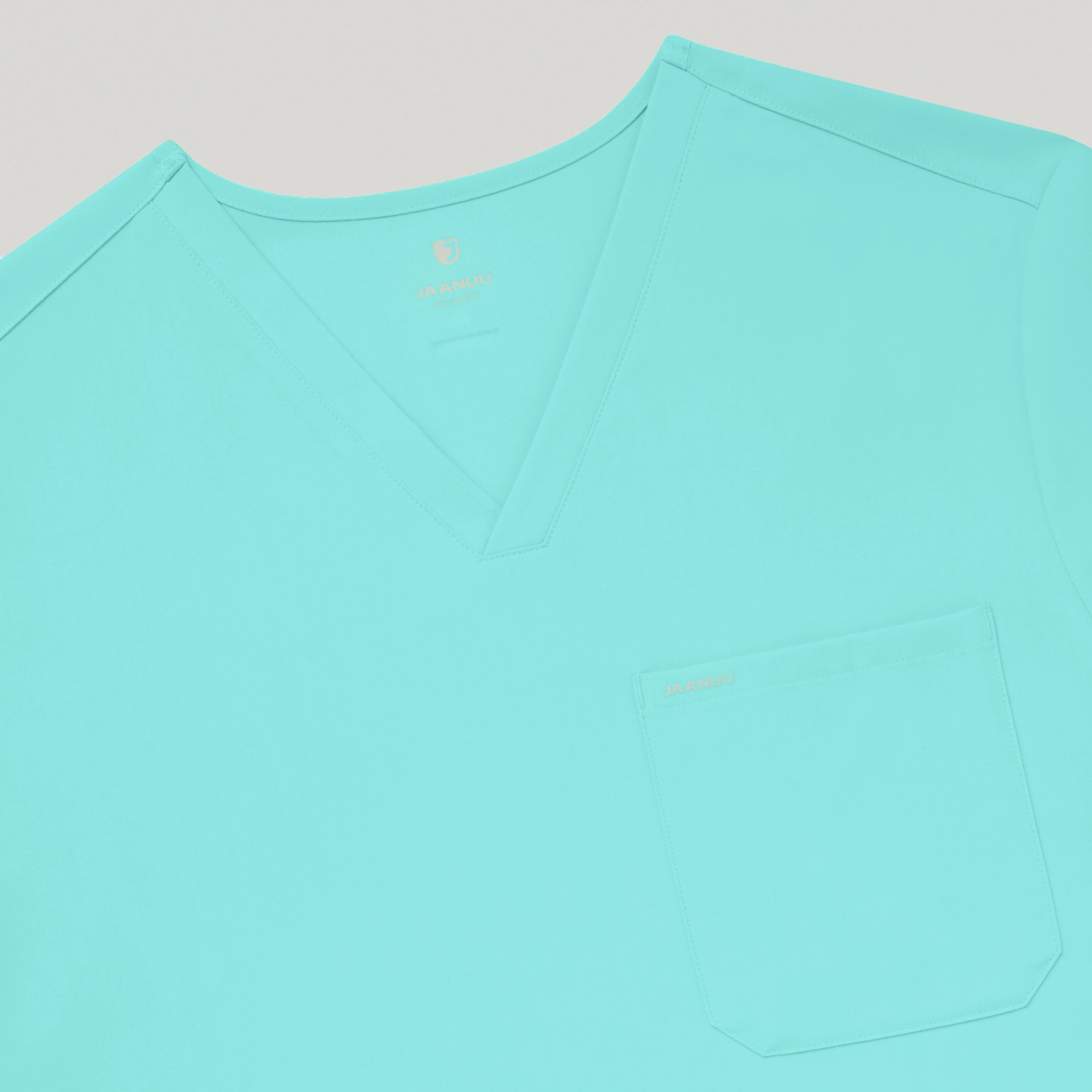 Holmes Everyday 1-Pocket Scrub Top - Surf - Image 5