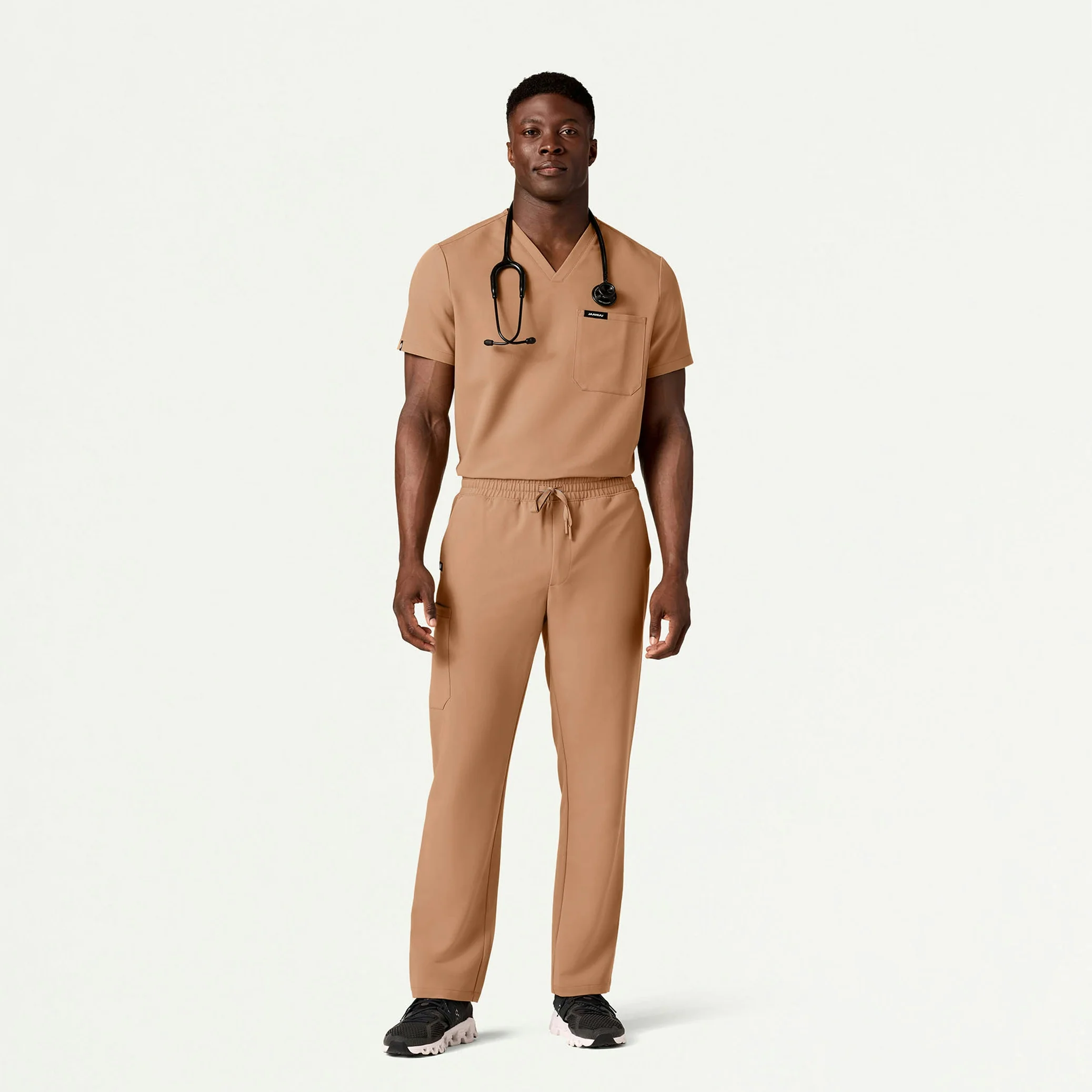 Holmes Everyday 1-Pocket Scrub Top - Trench - Image 2