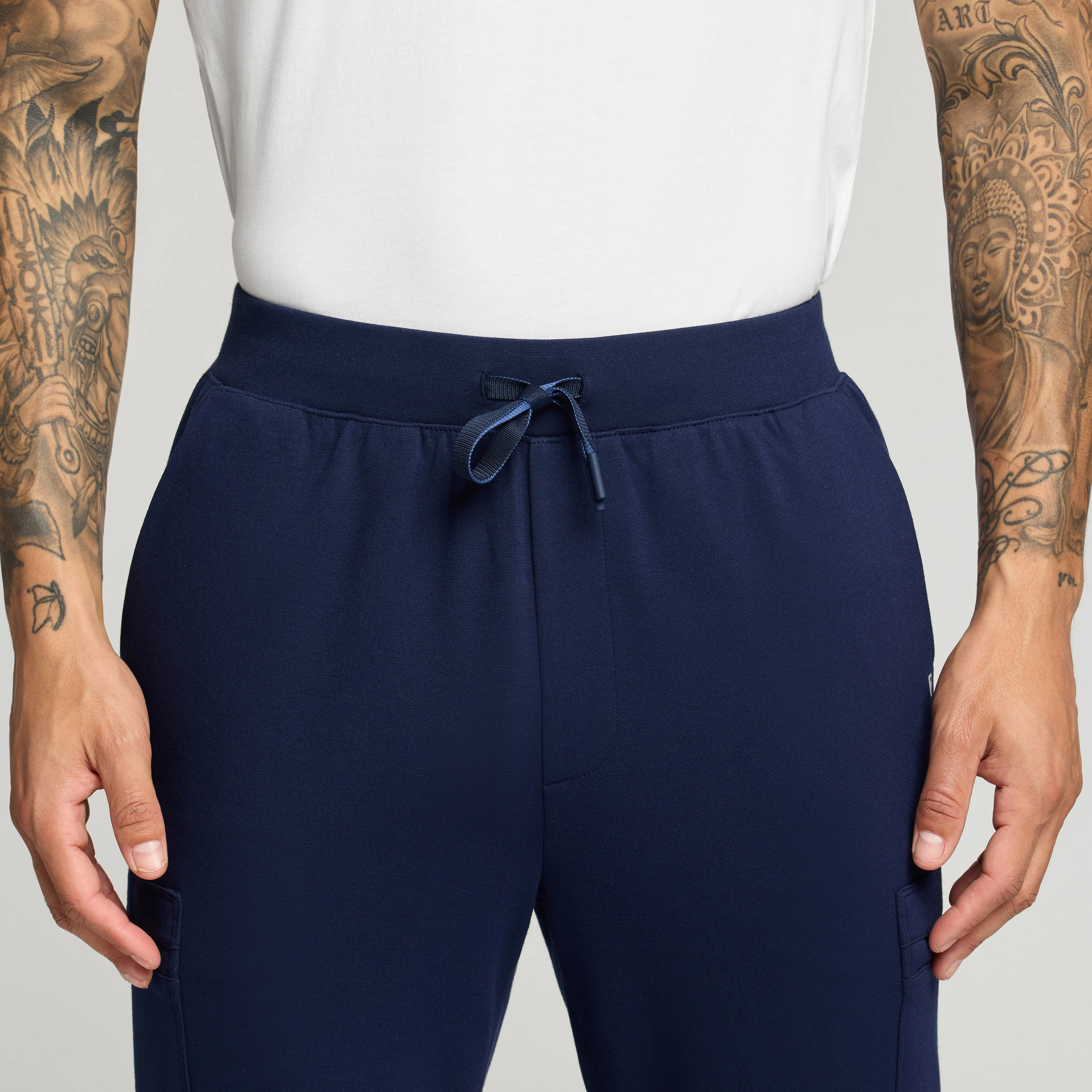 Ollie Slim UltraSOFT™ Cargo Scrub Jogger - Midnight Navy - Image 4