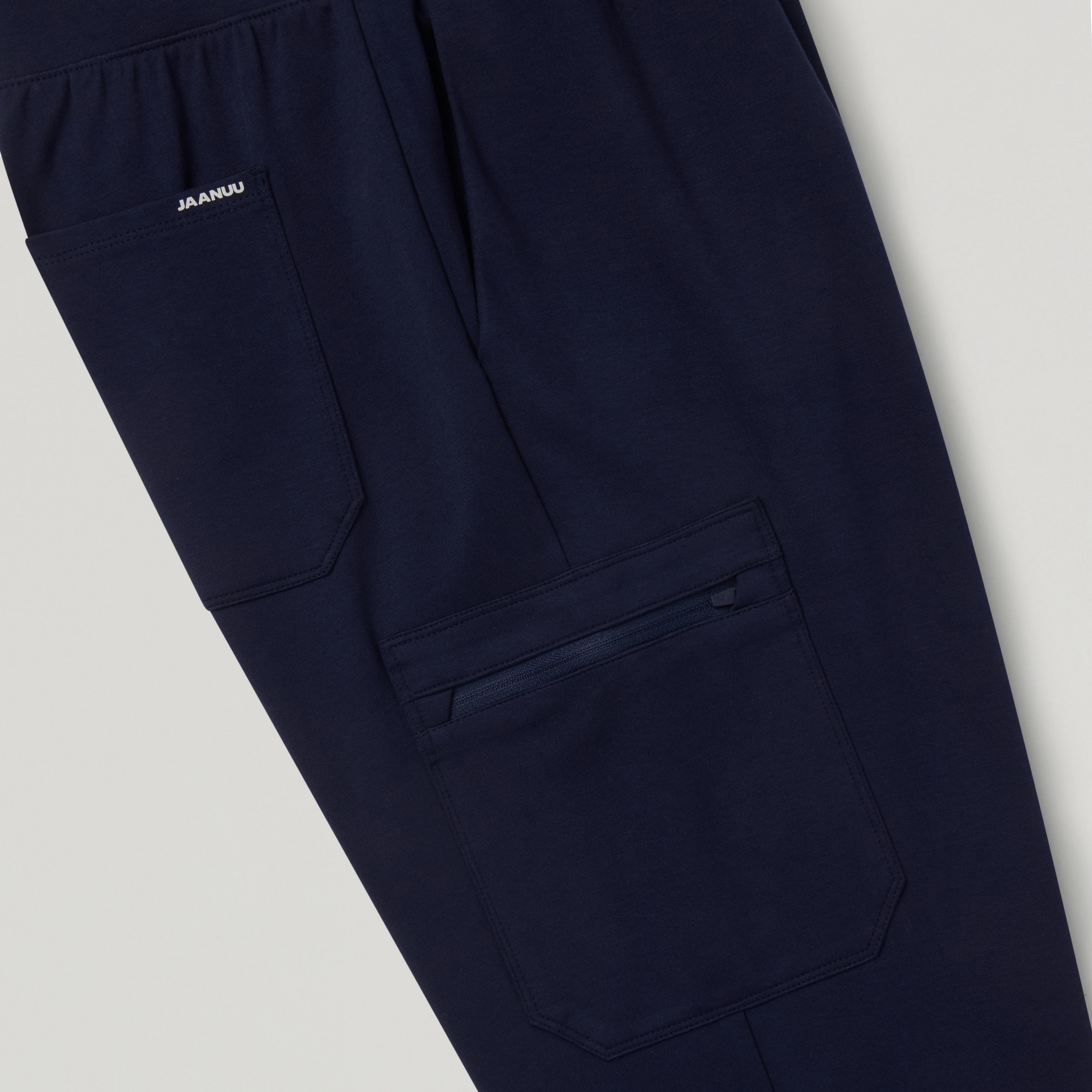 Ollie Slim UltraSOFT™ Cargo Scrub Jogger - Midnight Navy - Image 6