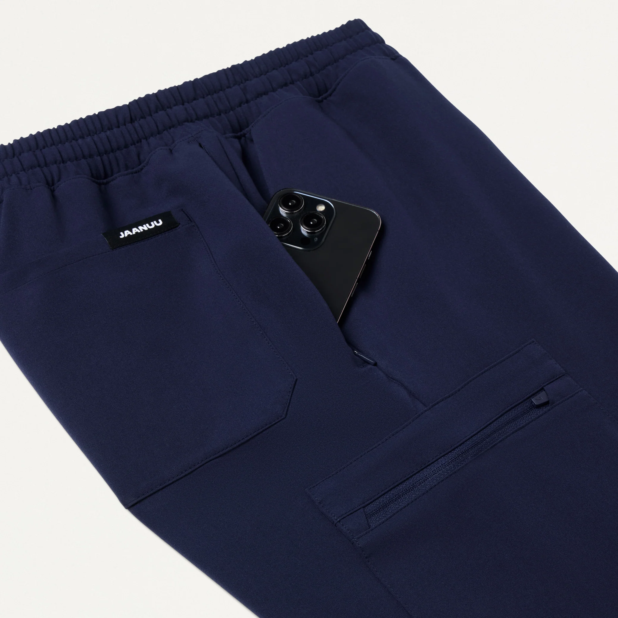 Osmo Slim 8-Pocket Scrub Jogger - Midnight Navy - Image 7