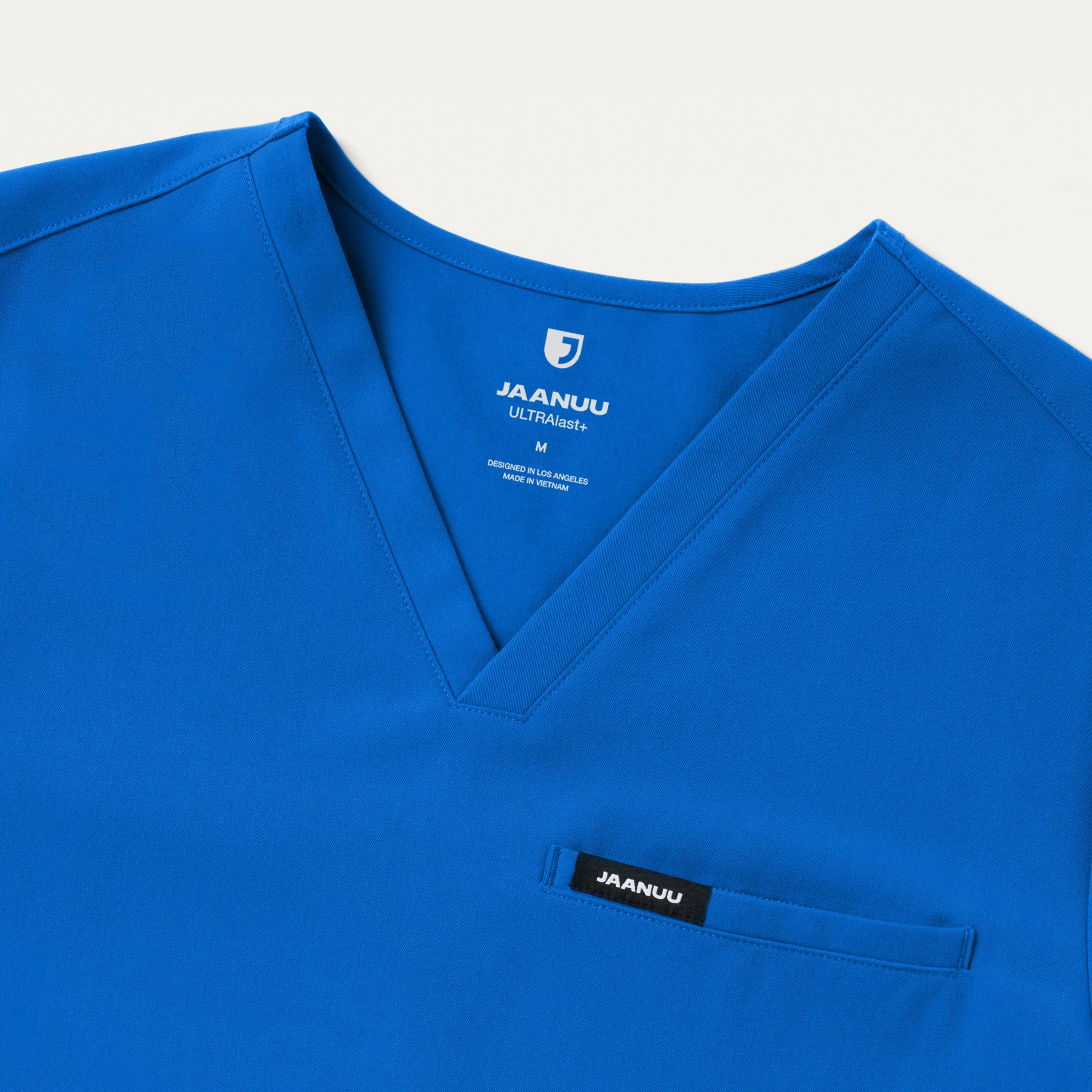 Platt 3-Pocket Scrub Top - Royal Blue - Image 5