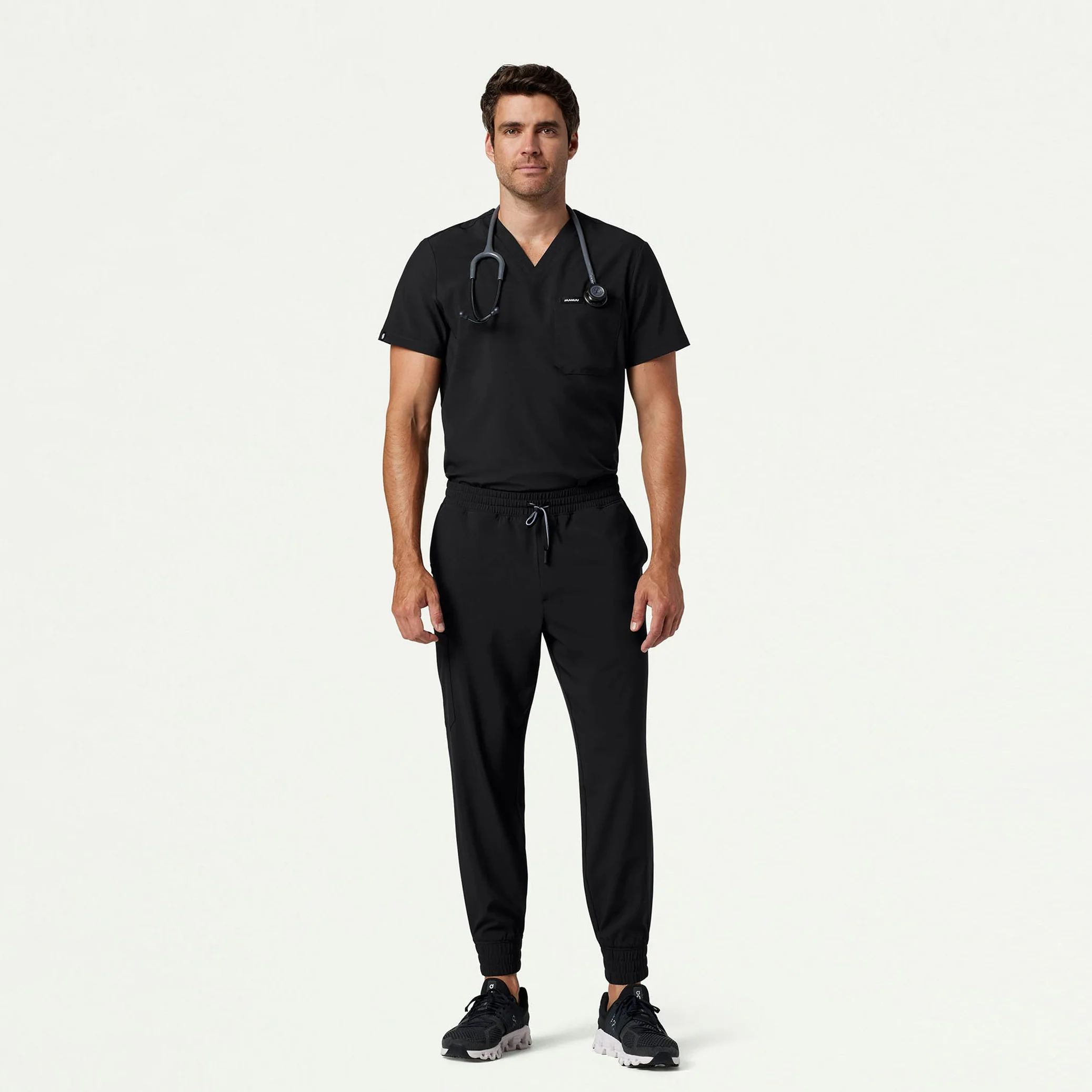 Powell Scrub Jogger - Black - Image 2