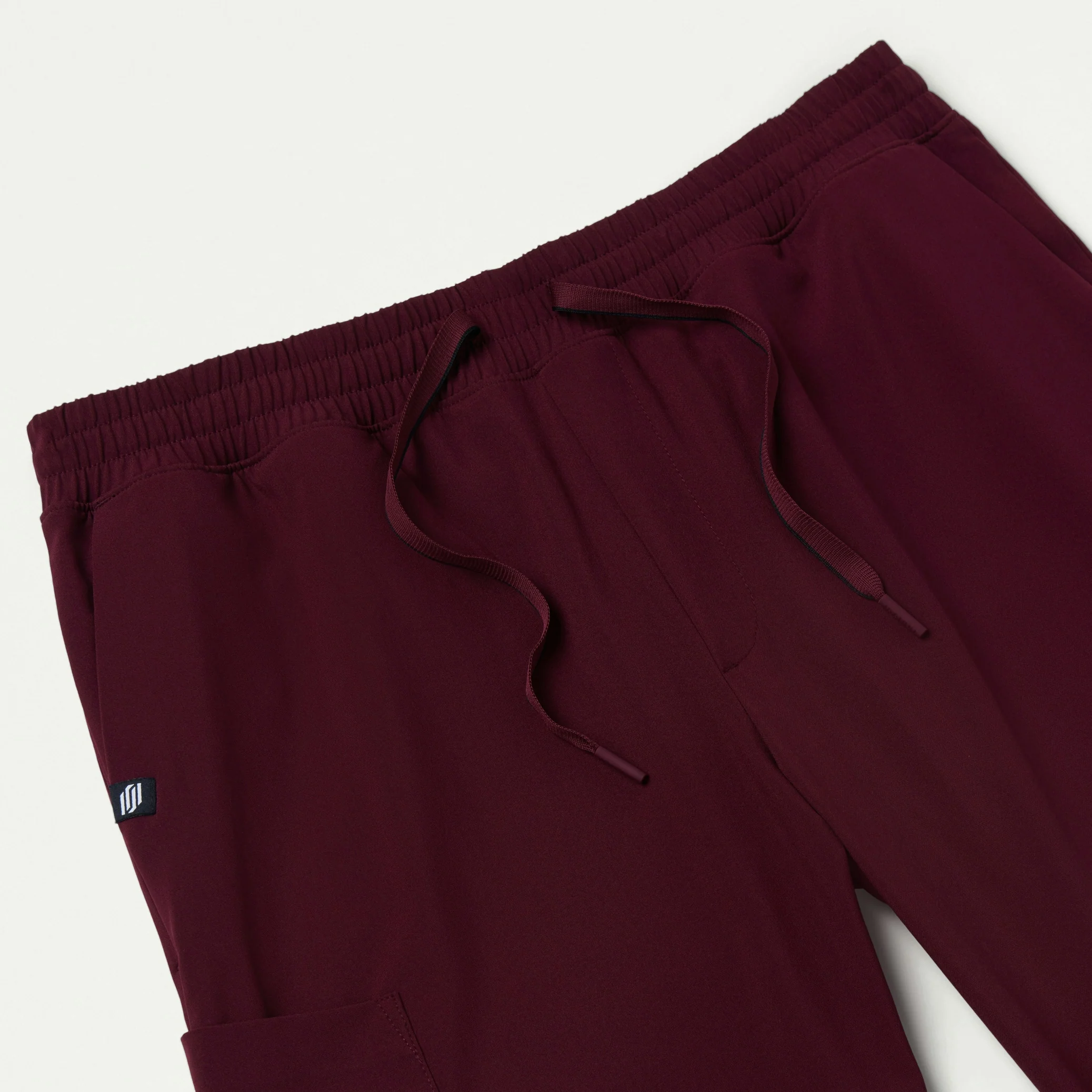 Powell Scrub Jogger - Burgundy - Image 4