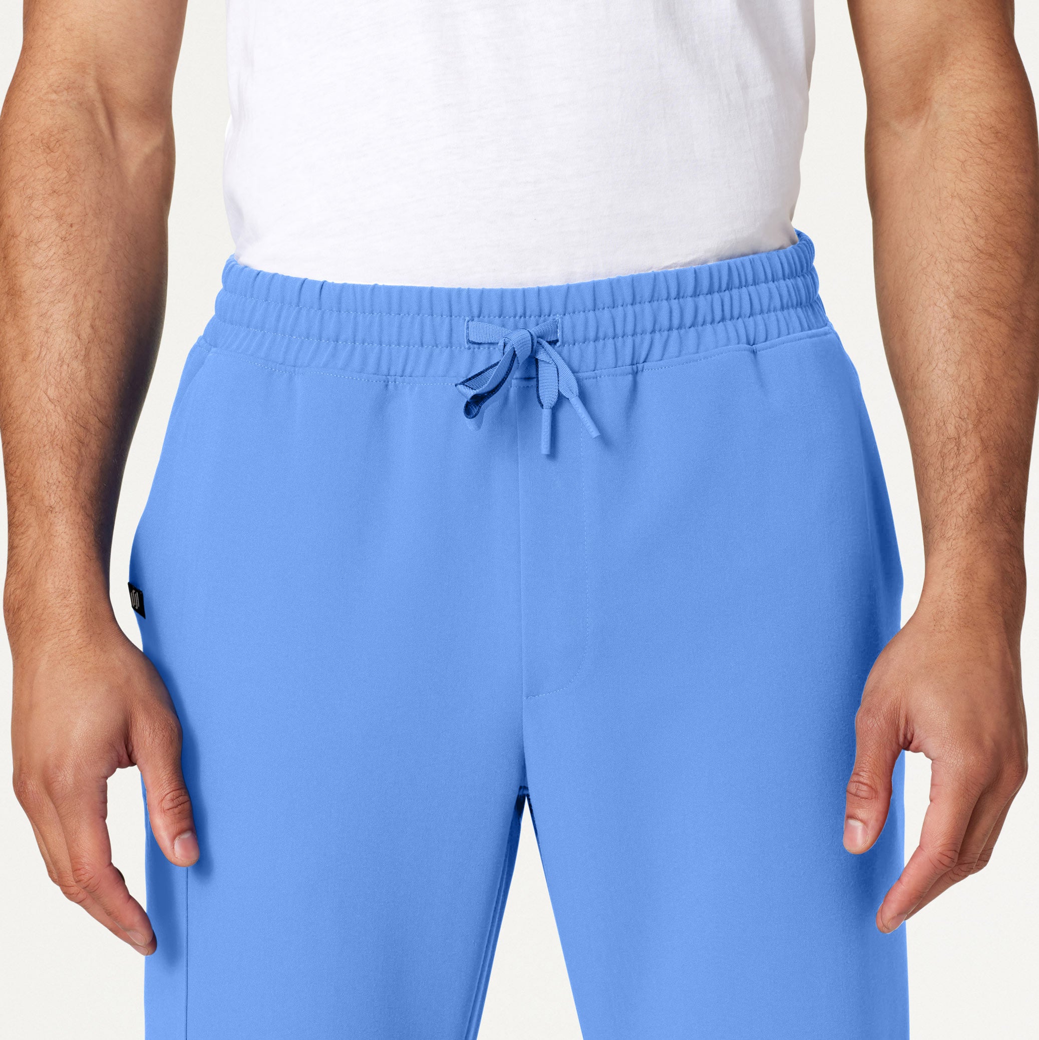 Rhodes Everyday Straight-Leg Scrub Pant - Ceil Blue - Image 4