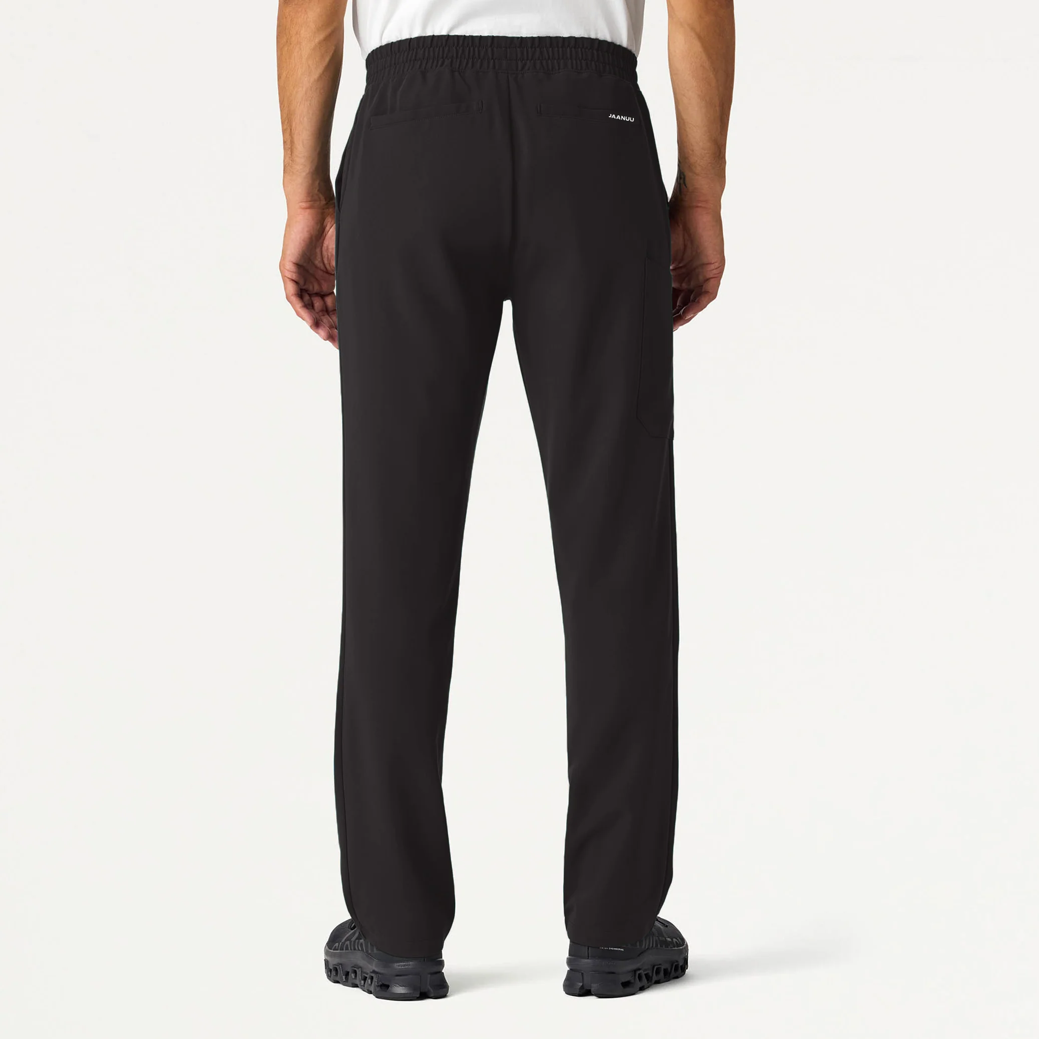 Rhodes Everyday Straight-Leg Scrub Pant - Charcoal - Image 4