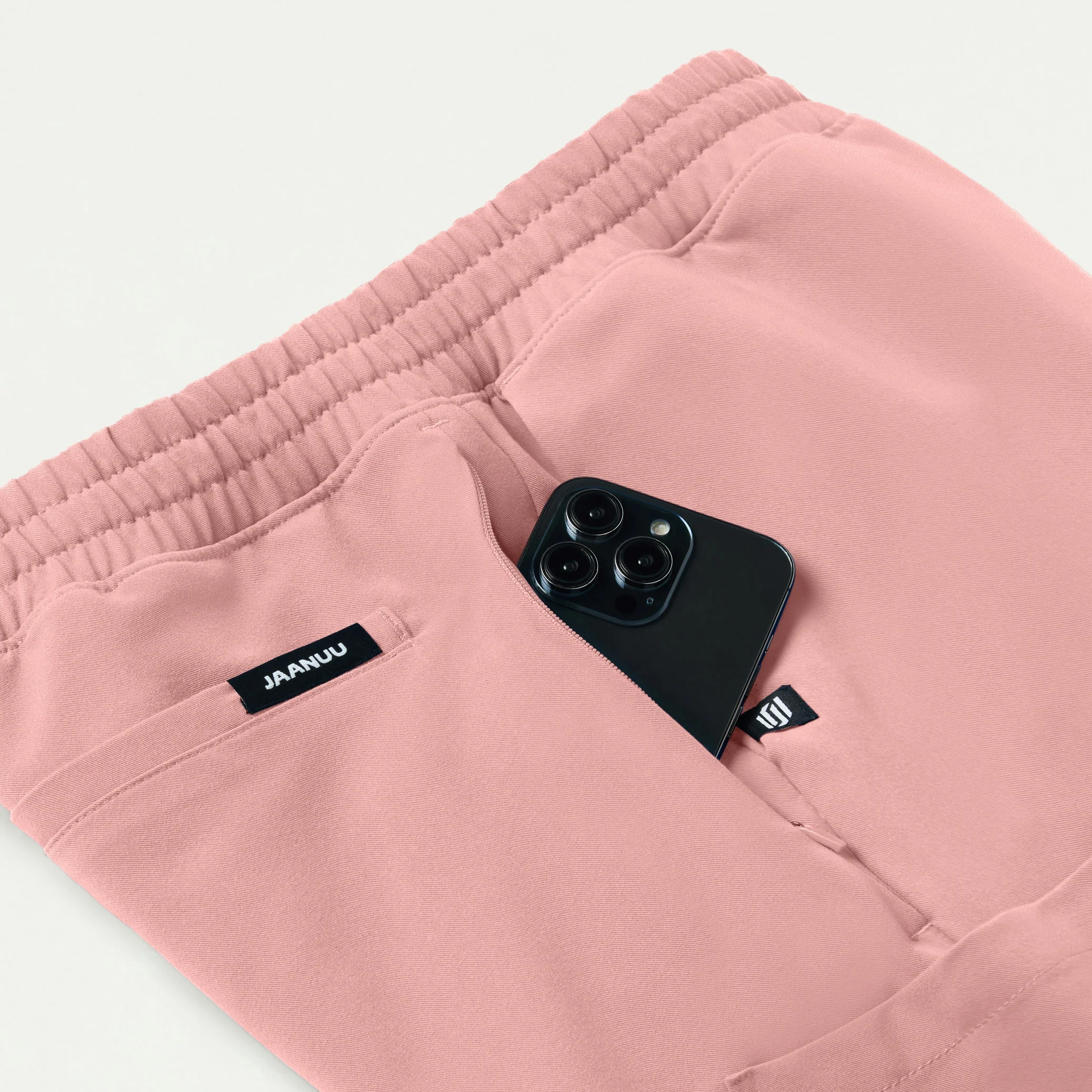 Rhodes Everyday Straight-Leg Scrub Pant - Mauve - Image 4