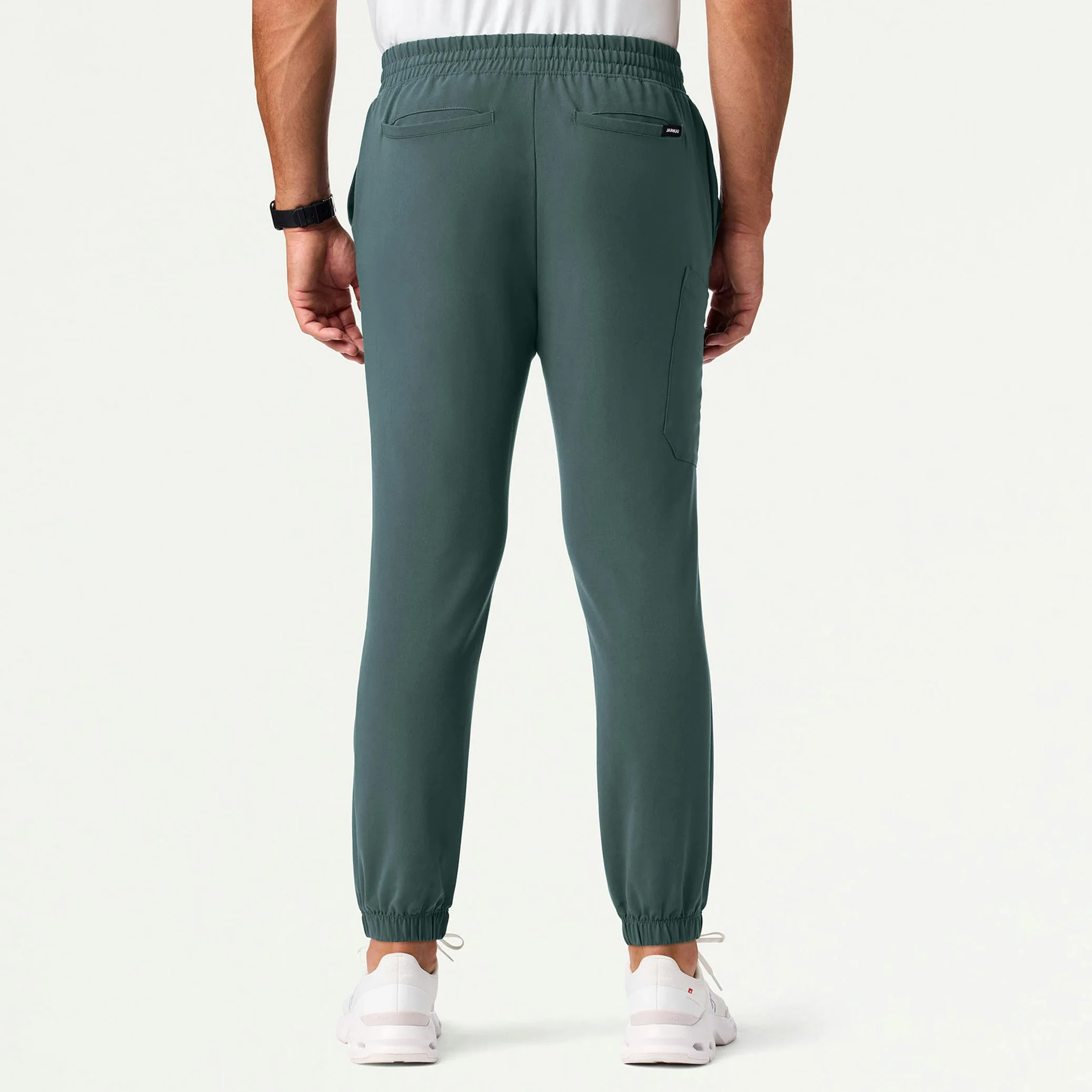 Rhodes Slim Crossover Scrub Jogger - Alpine Green - Image 3