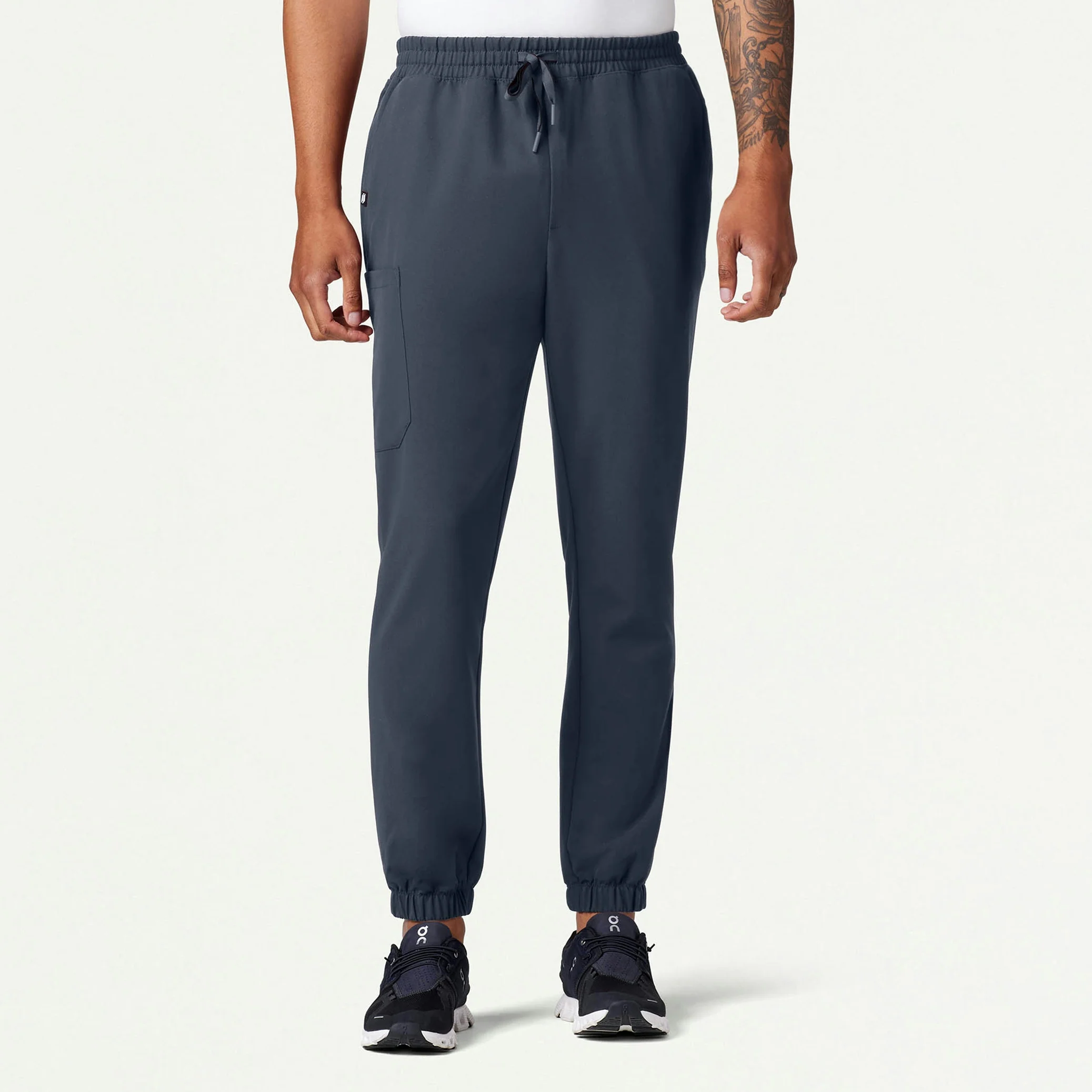 Rhodes Slim Crossover Scrub Jogger - Carbon Gray