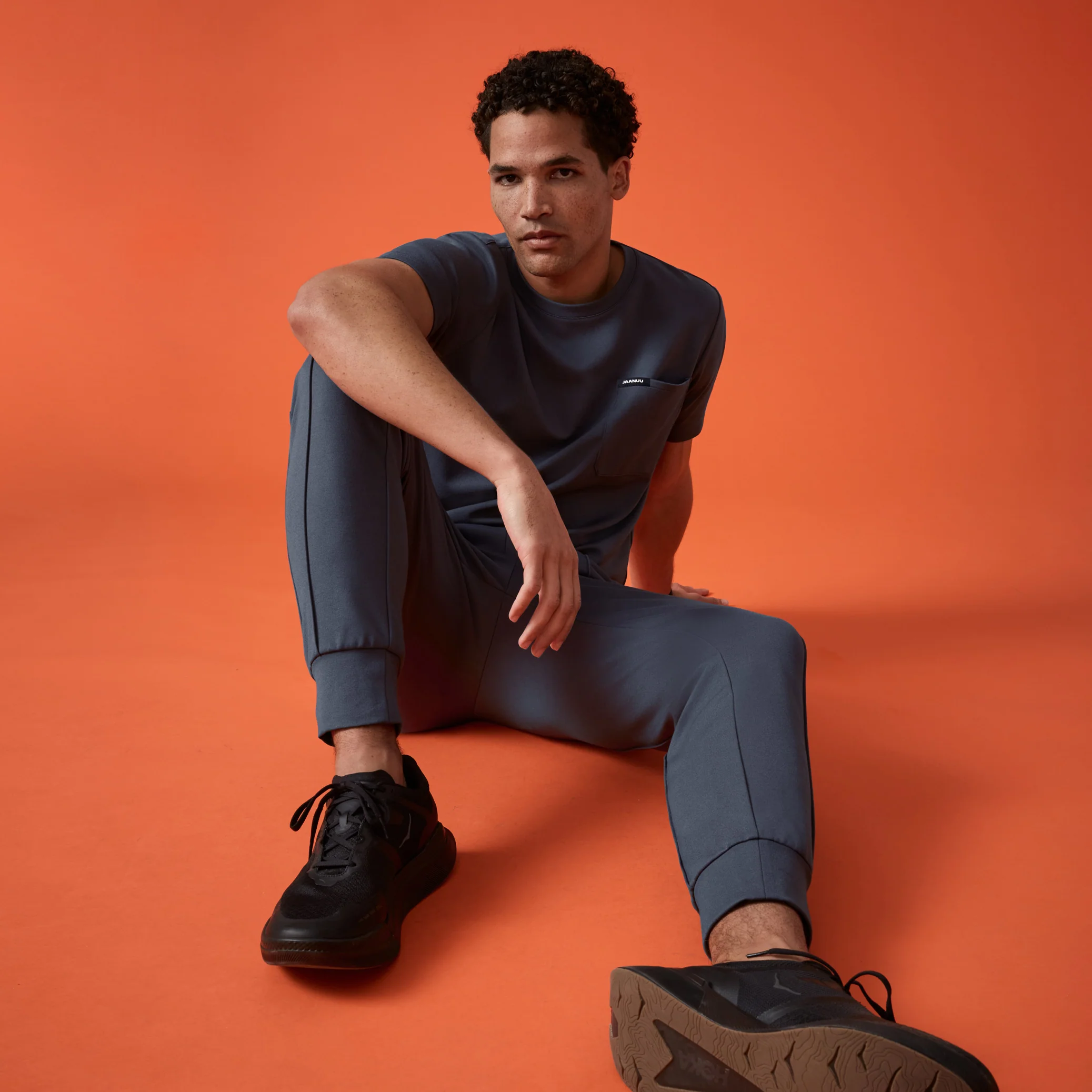 Rowan Slim UltraSOFT™ Scrub Jogger - Carbon Gray - Image 2