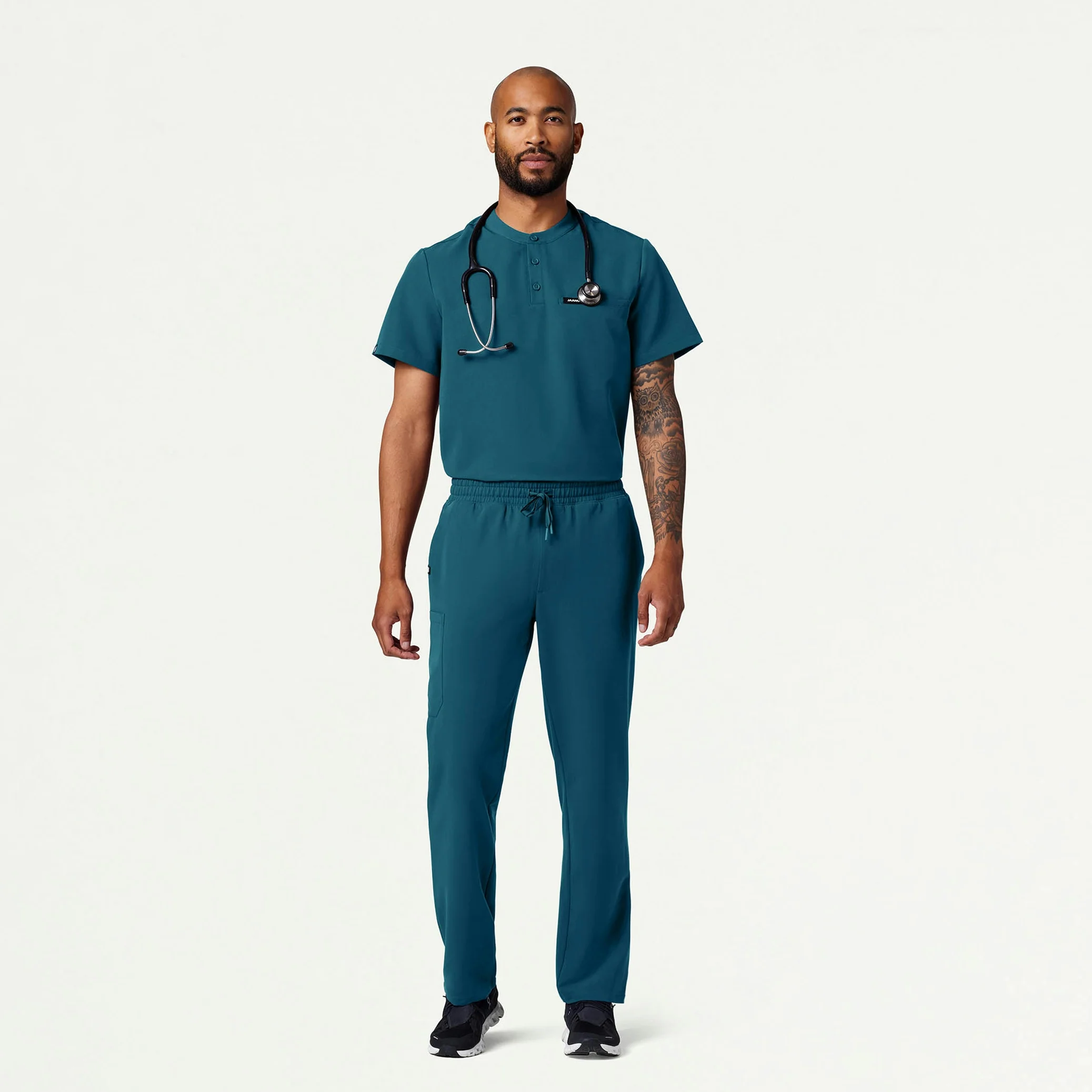 The Ander Essential Scrub Set - Caribbean Blue