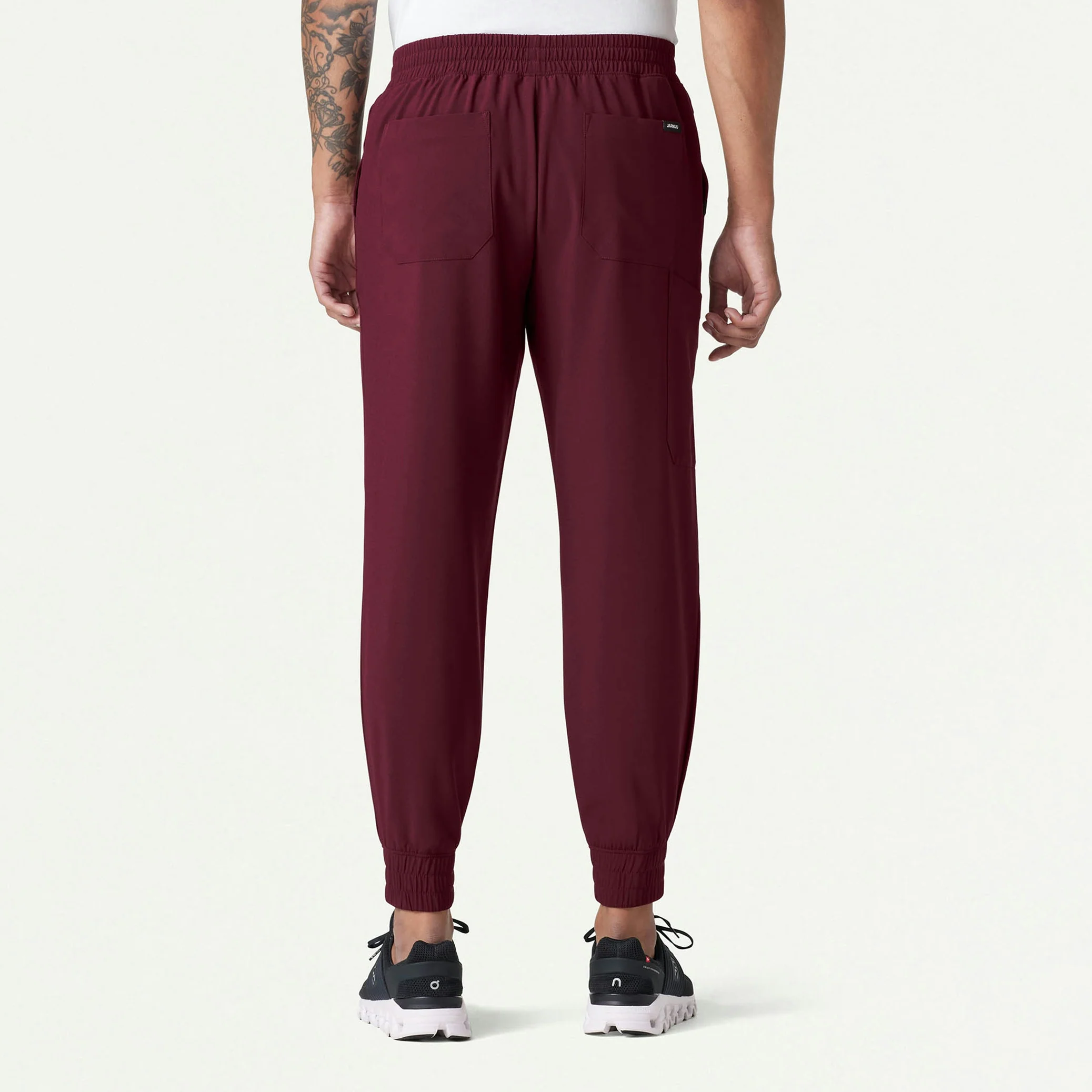 The Atmos Essential Scrub Set - Burgundy - Image 2