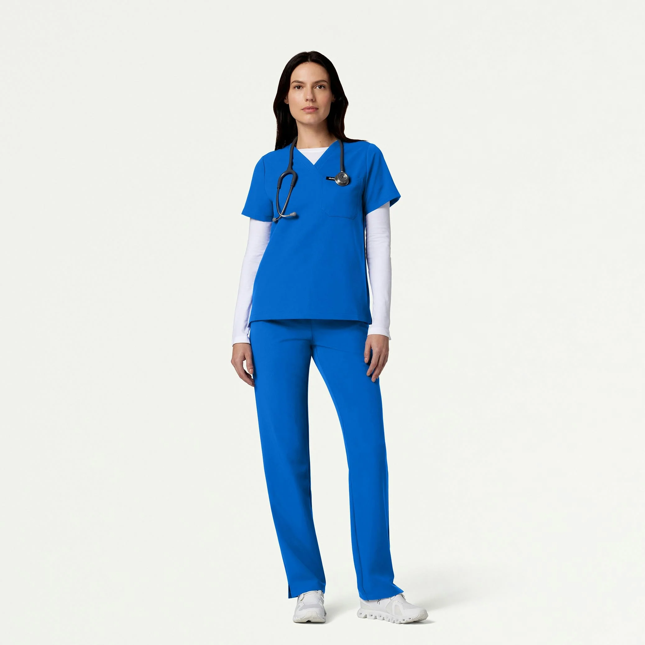 The Ava Underscrub Set - Ceil Blue
