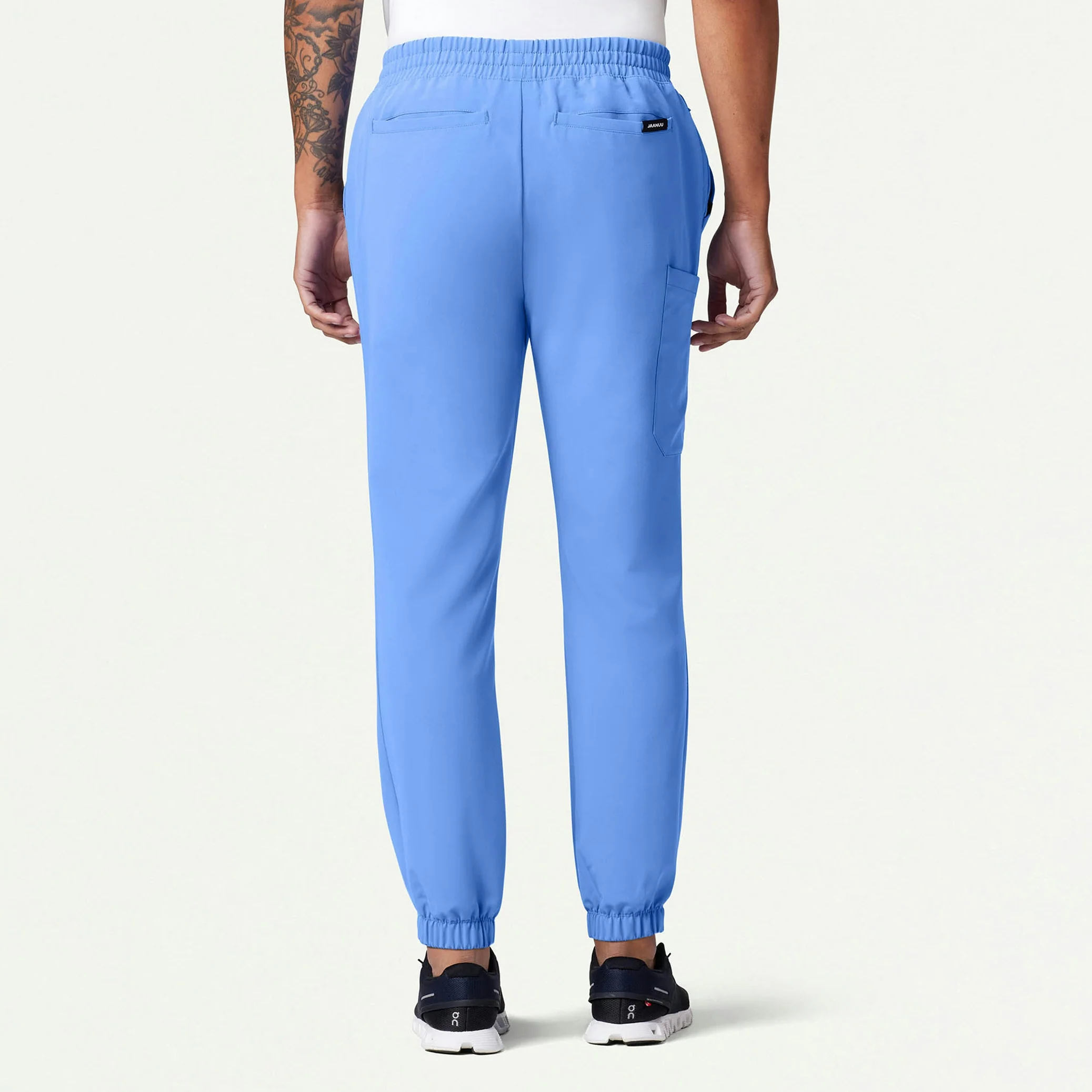 The Ballard Essential Scrub Set - Ceil Blue - Image 2