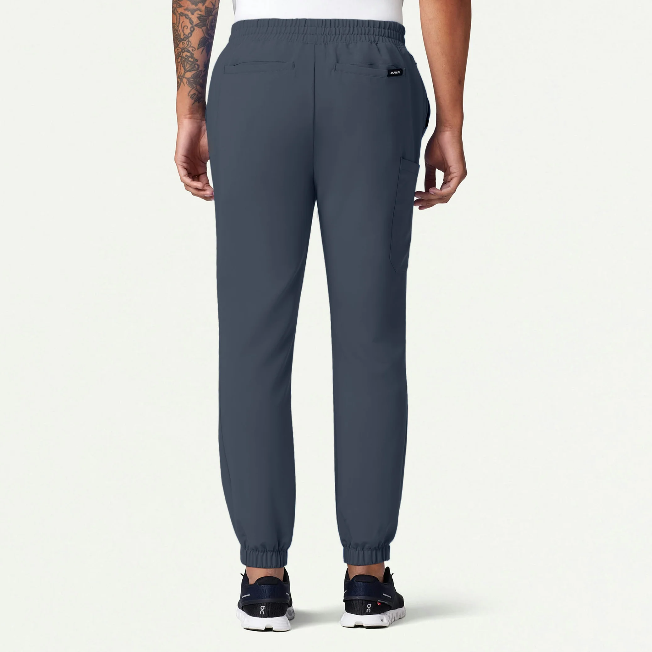 The Ballard Jacket Scrub Set - Carbon Gray - Image 2