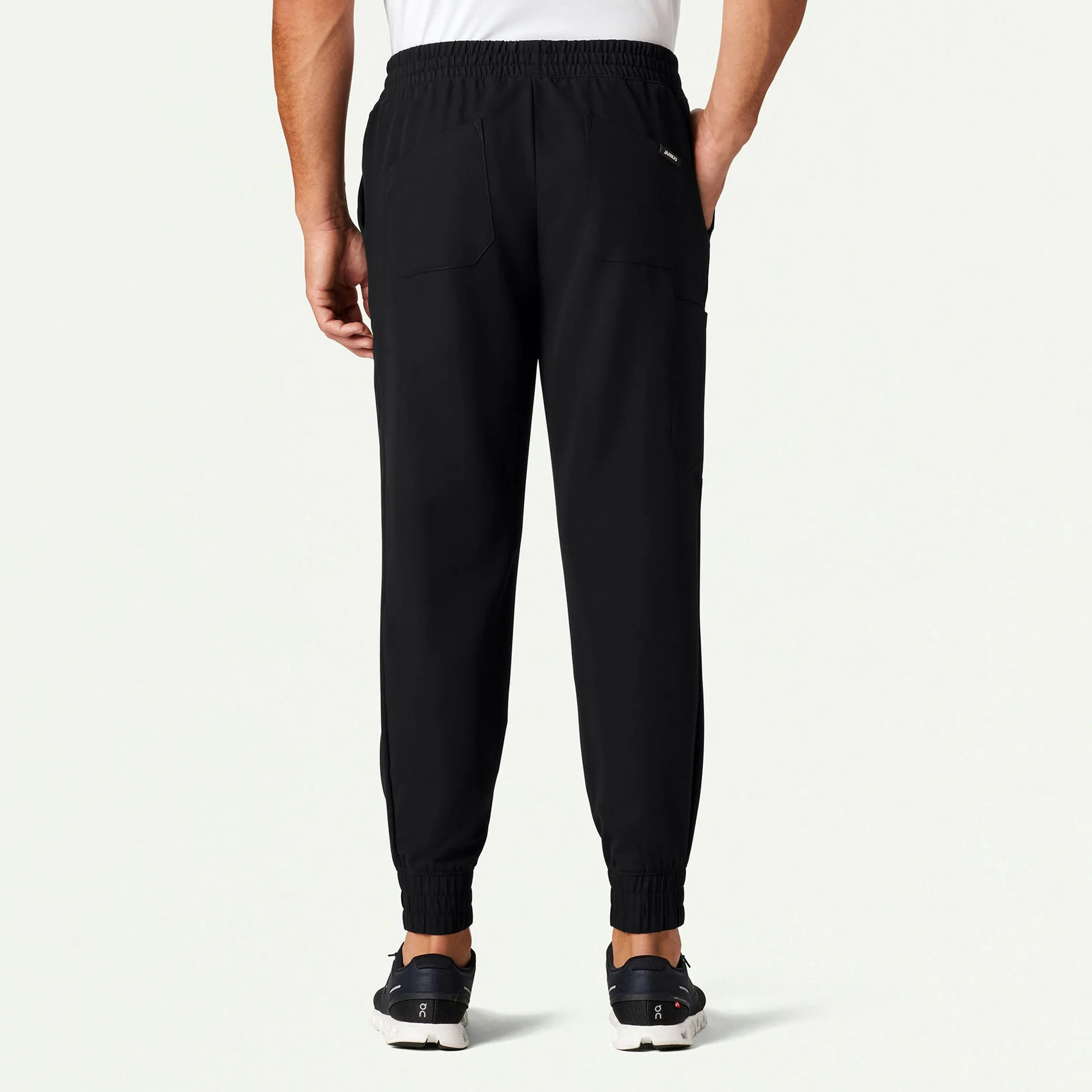 The Bentham Essential Scrub Set - Black - Image 2