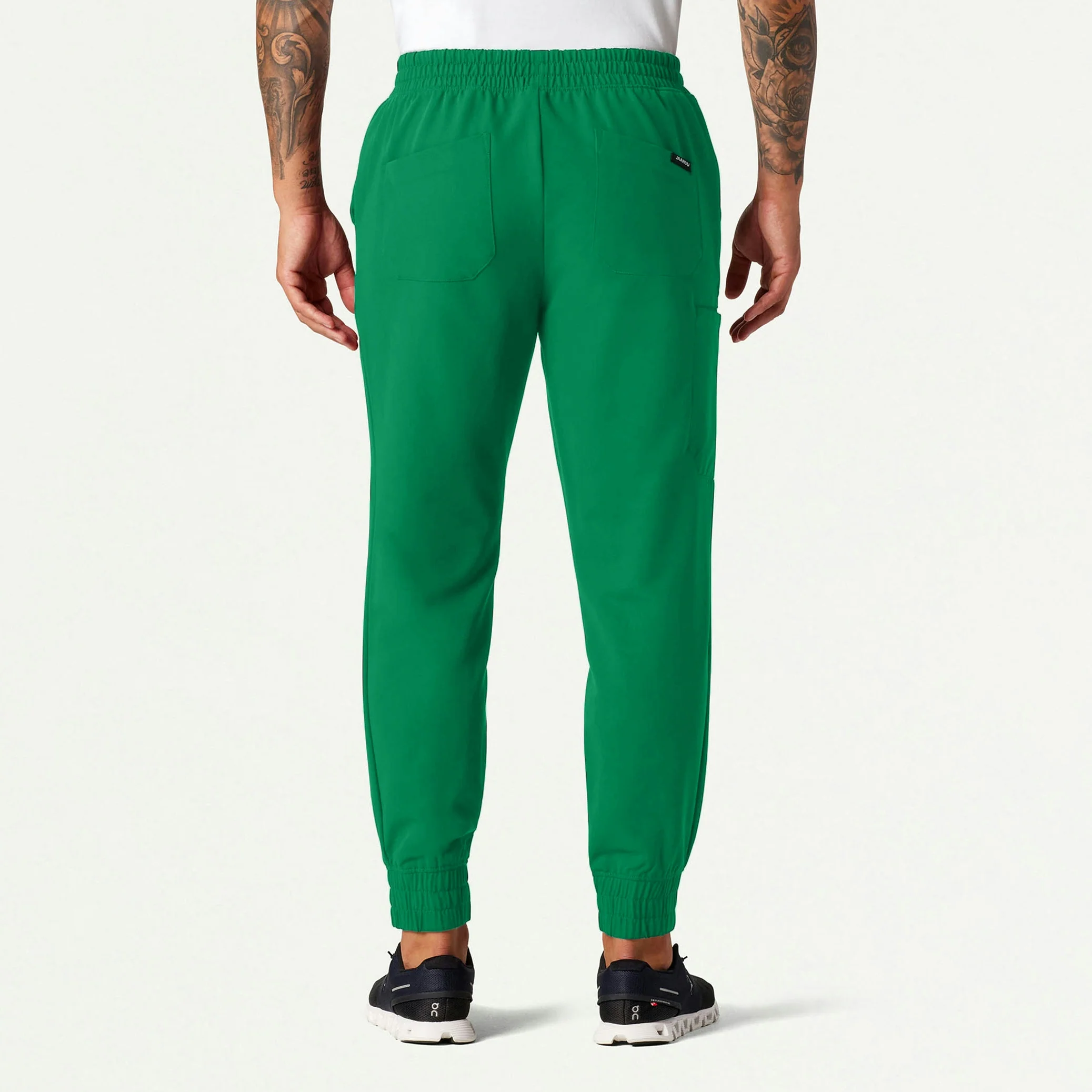The Bentham Essential Scrub Set - Emerald Green - Image 2
