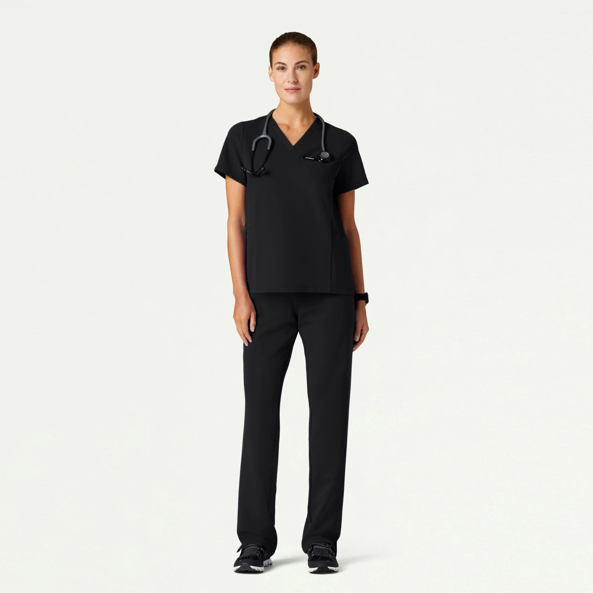The Bravais Essential Scrub Set - Black