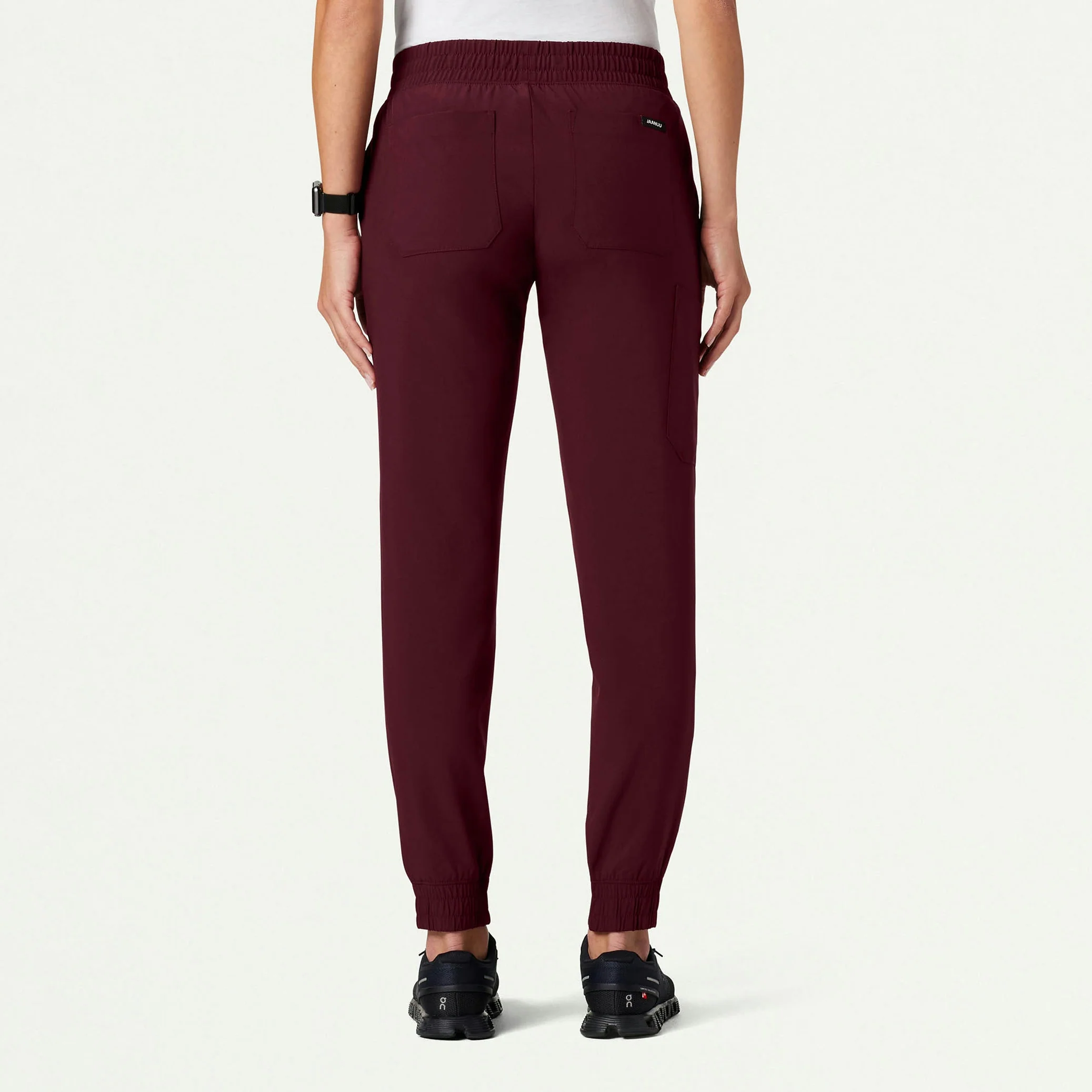 The Cali Essential Scrub Set - Burgundy - Image 2