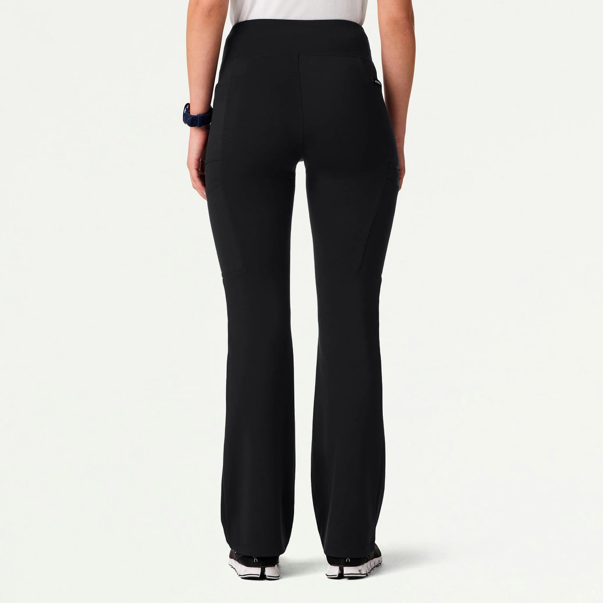 The Davy Essential Scrub Set - Black - Image 2