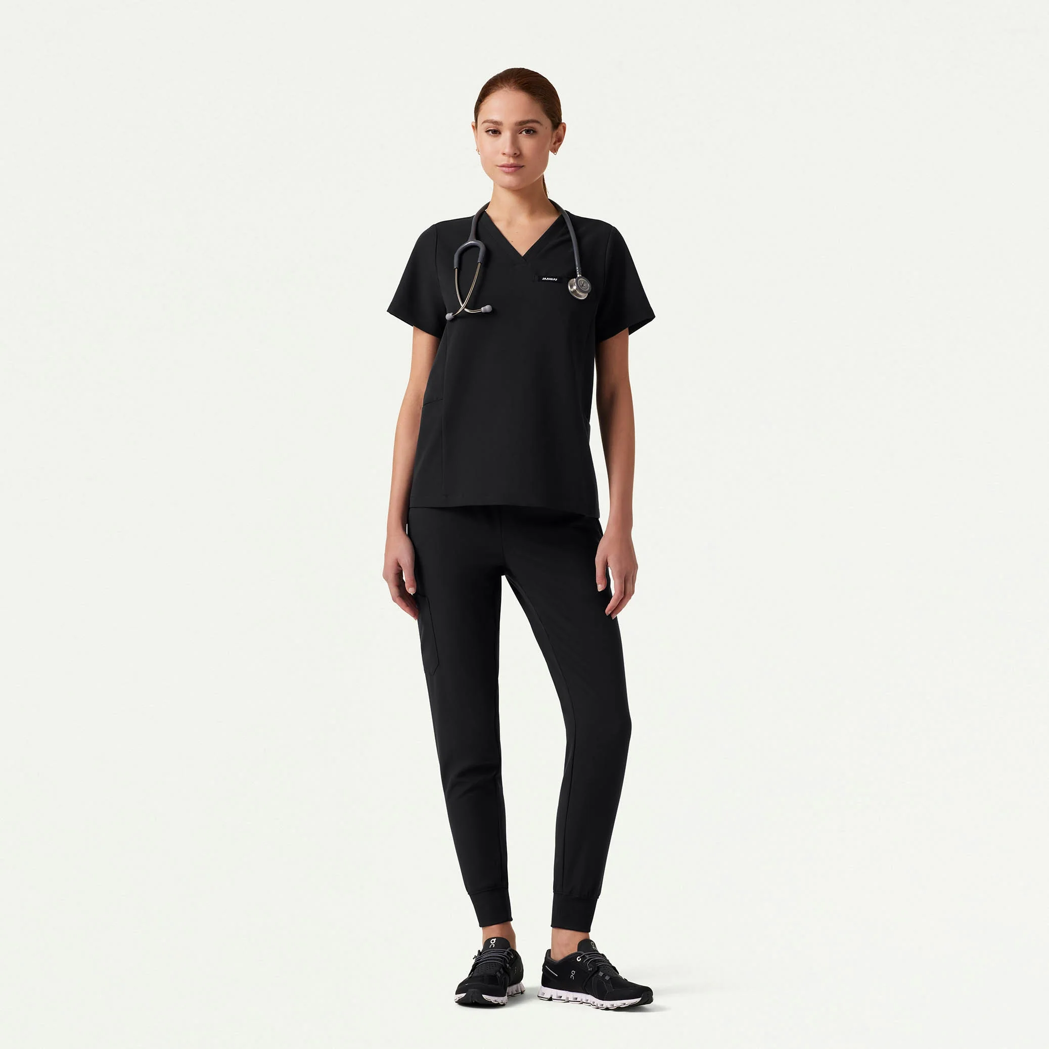 The Emile Essential Scrub Set - Black