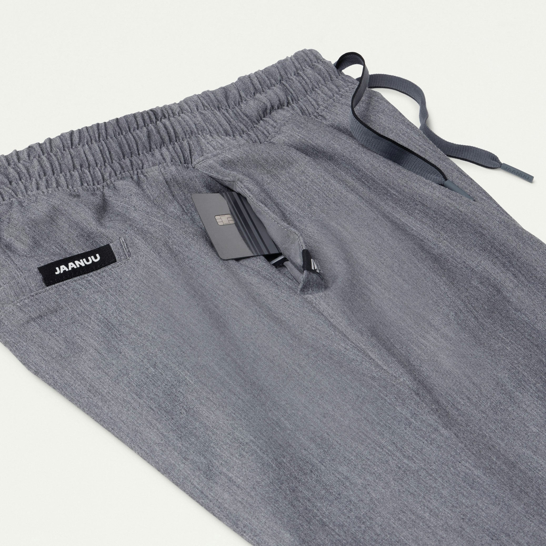 The Emma Essential Scrub Set - Heather Gray - Image 2