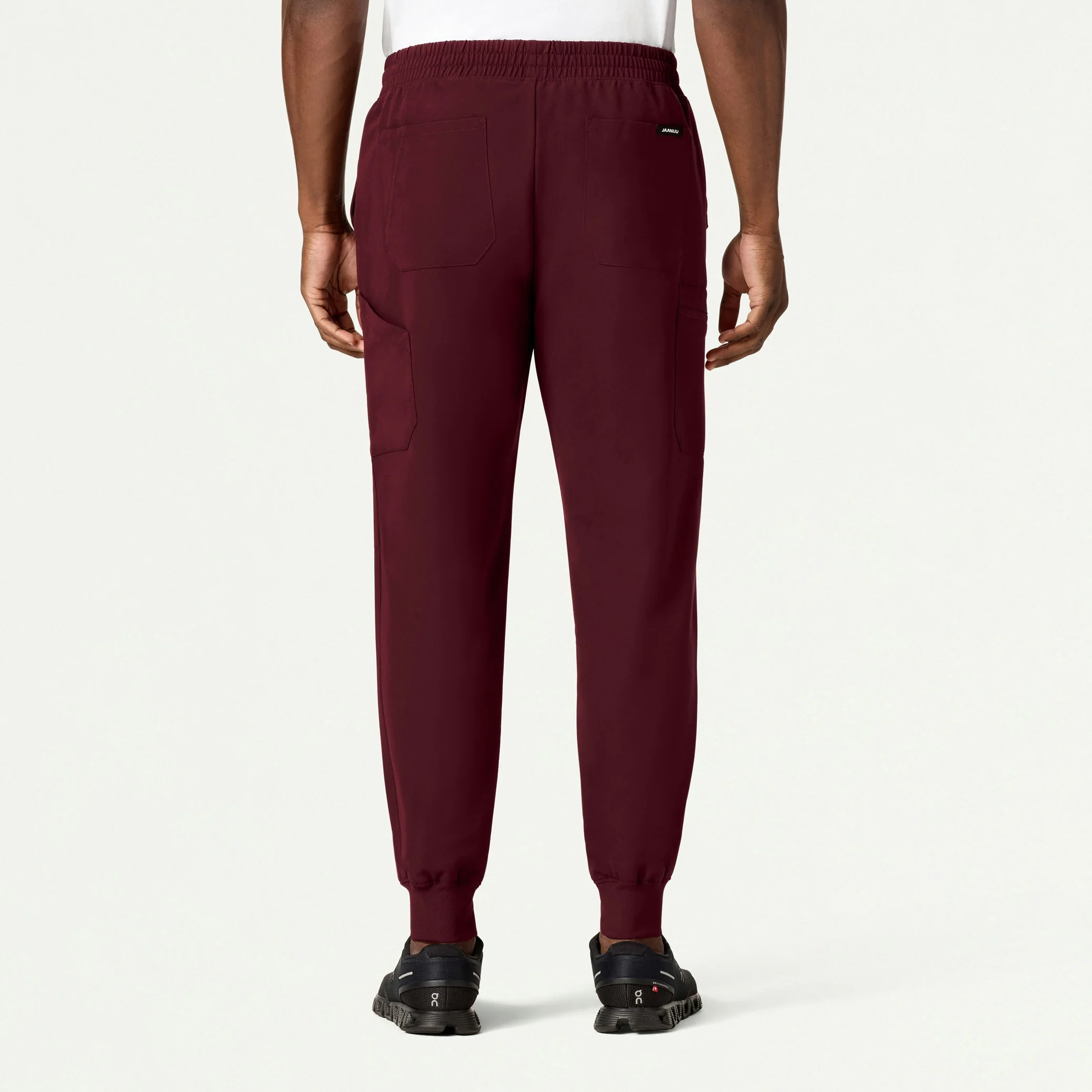 The Geiger Dual-Layer Scrub Set - Burgundy - Image 2