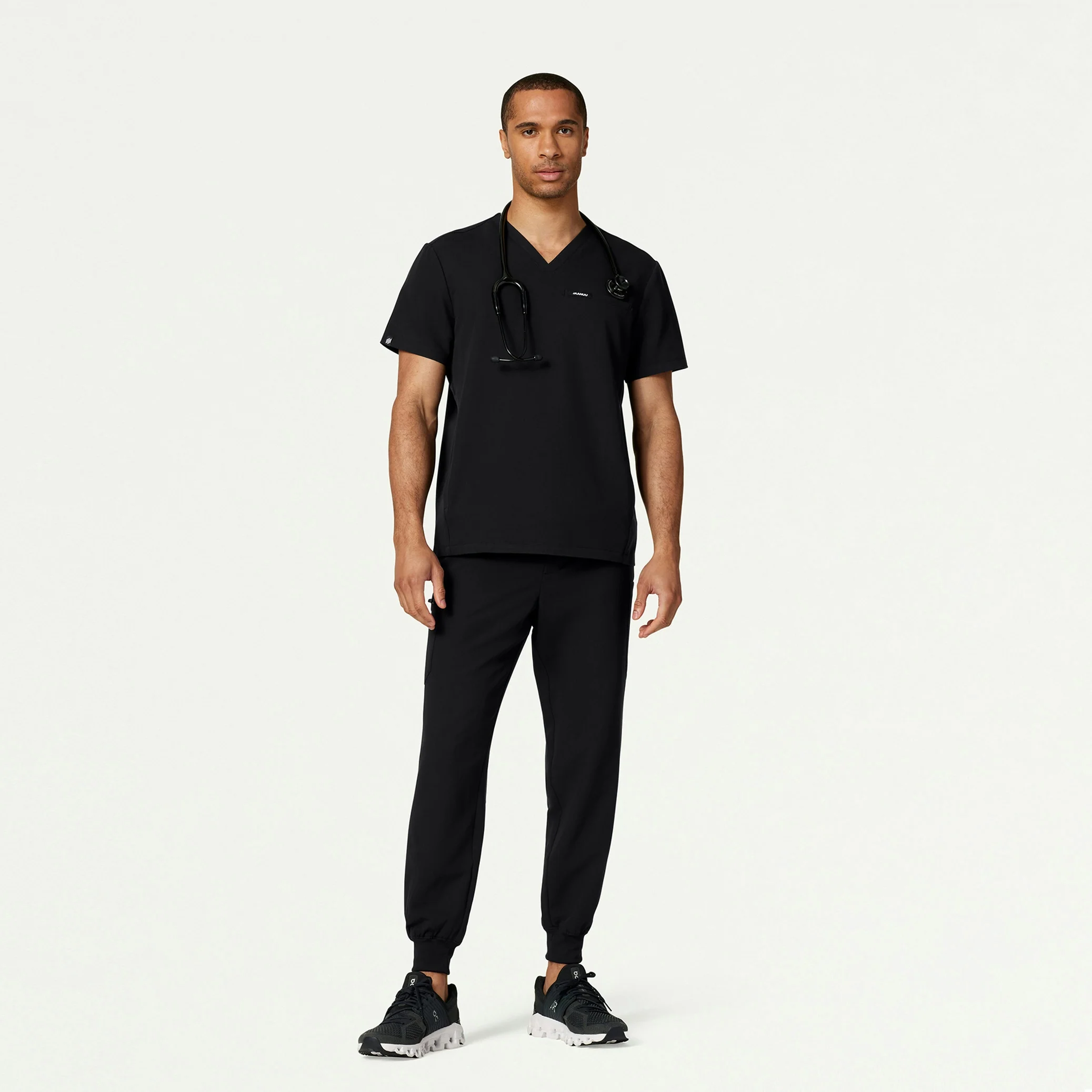 The Geiger Essential Scrub Set - Black