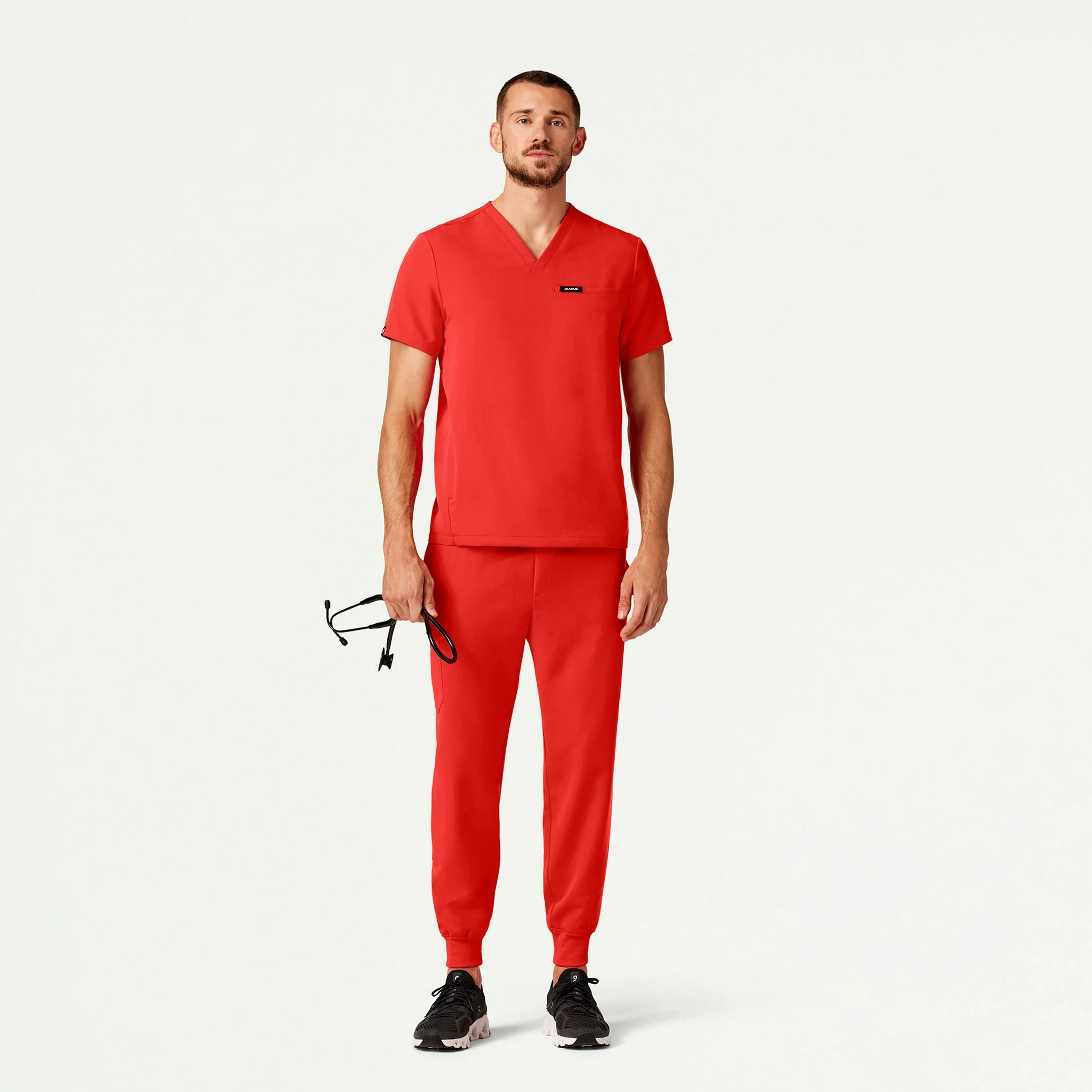 The Geiger Essential Scrub Set - Solar Red