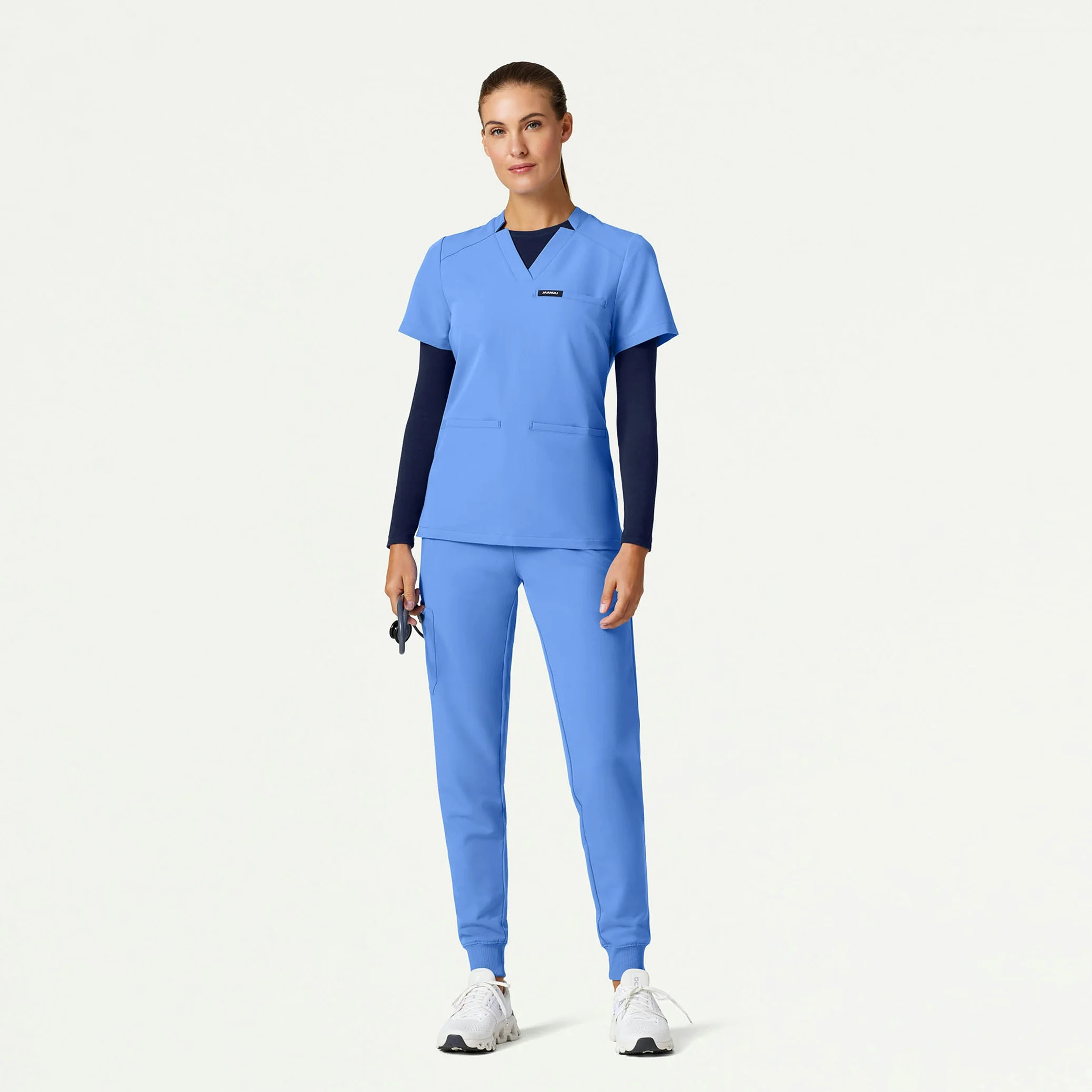 The Gia Outlast® Underscrub Set - Ceil Blue
