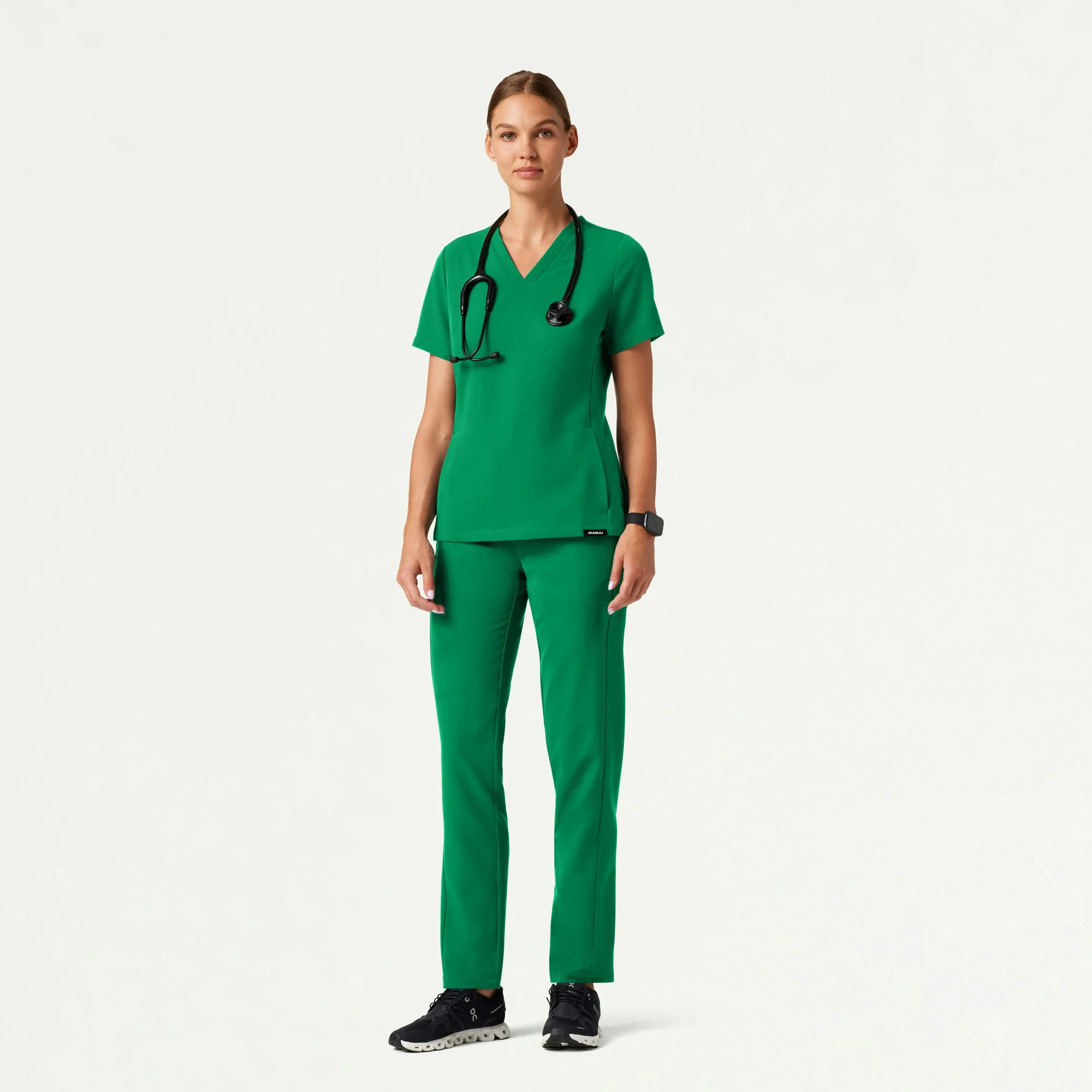 The Jensen Essential Scrub Set - Emerald Green
