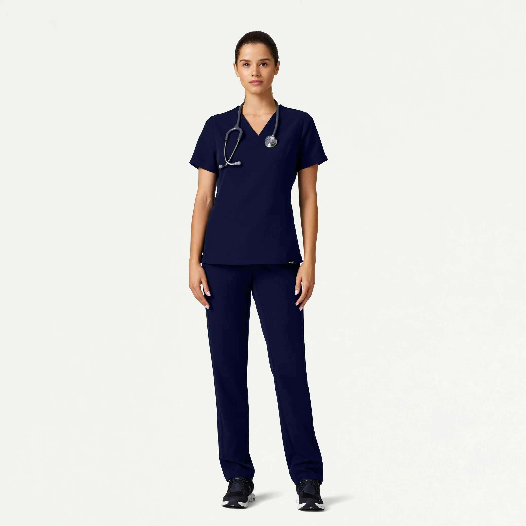 The Jensen Essential Scrub Set - Midnight Navy