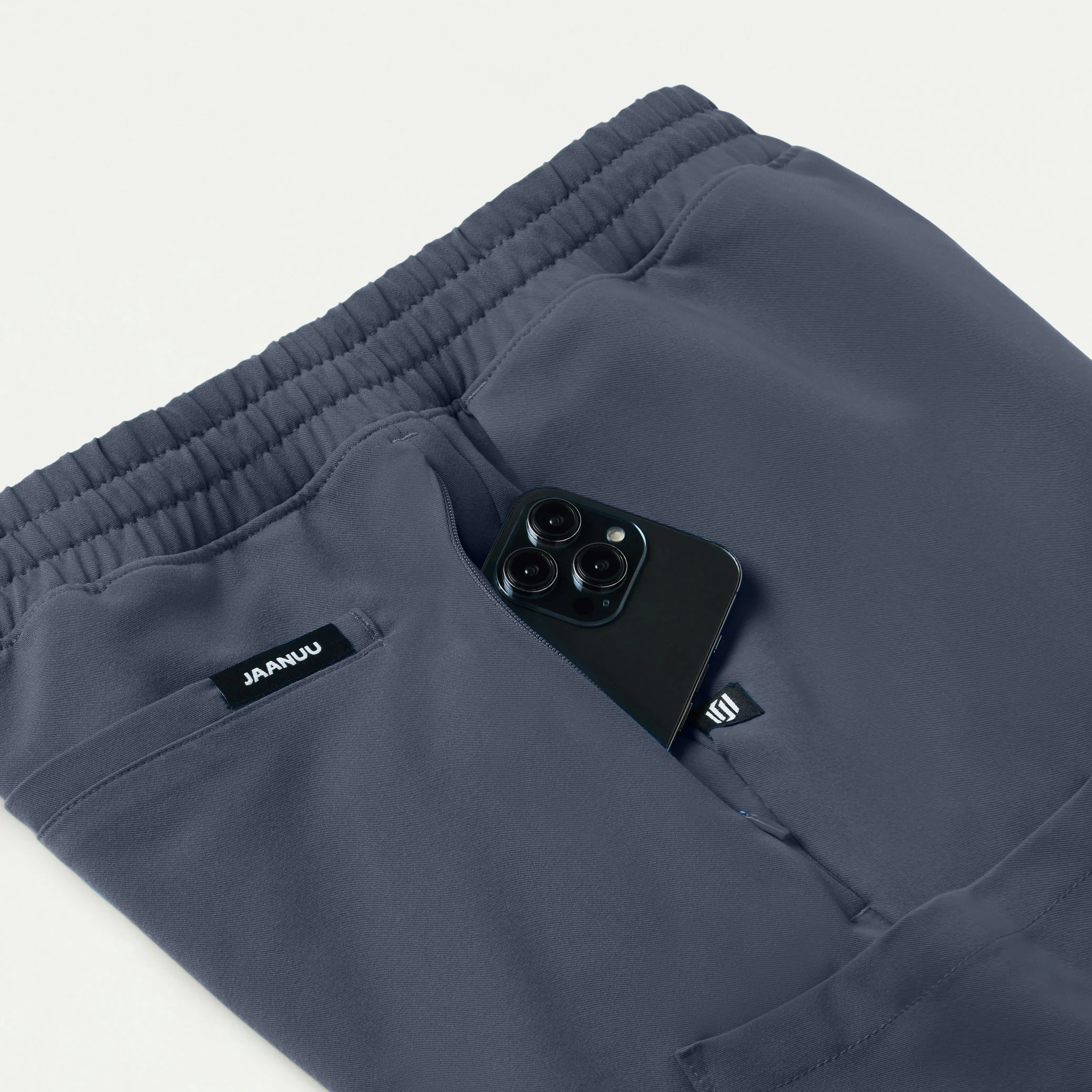 The Kohn Layered Scrub Set - Carbon Gray - Image 2