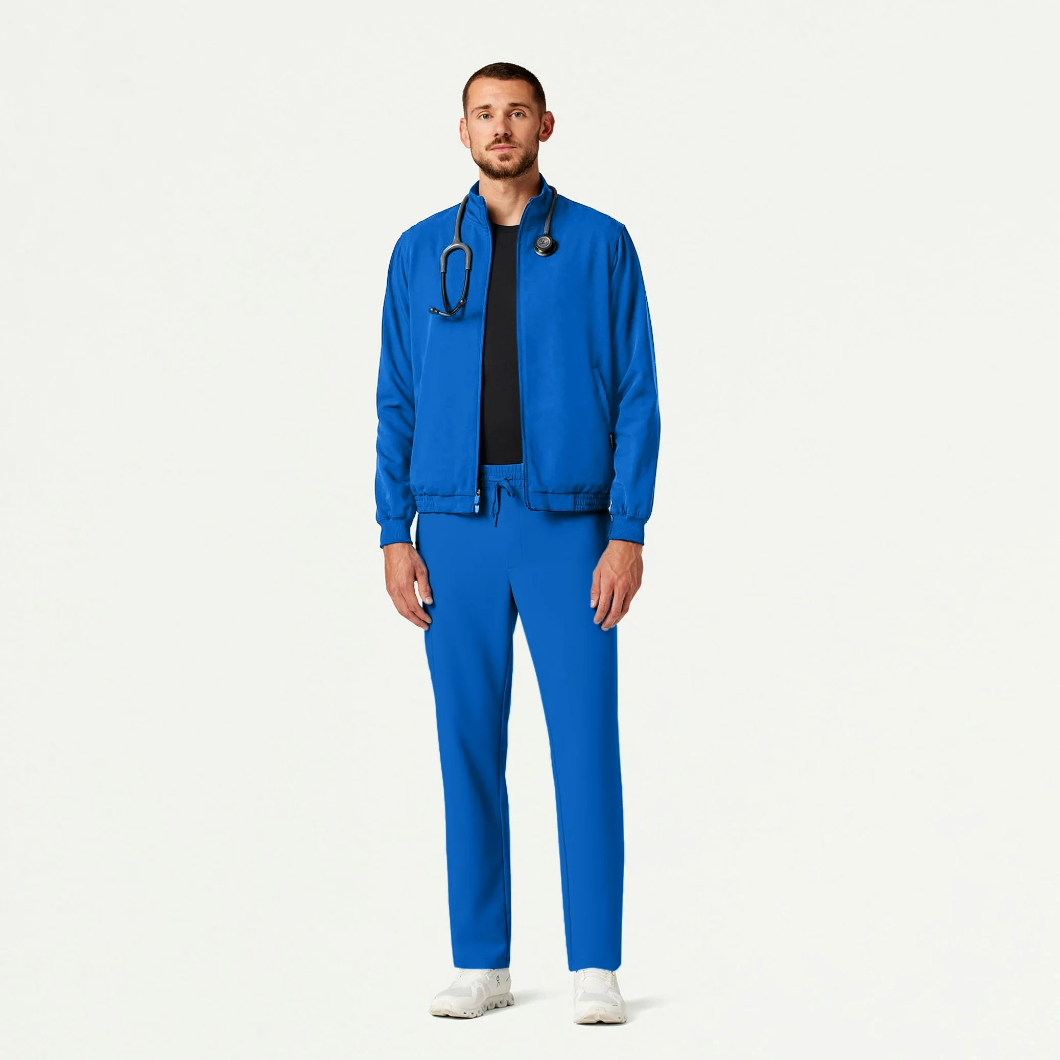 The Kohn Layered Scrub Set - Royal Blue