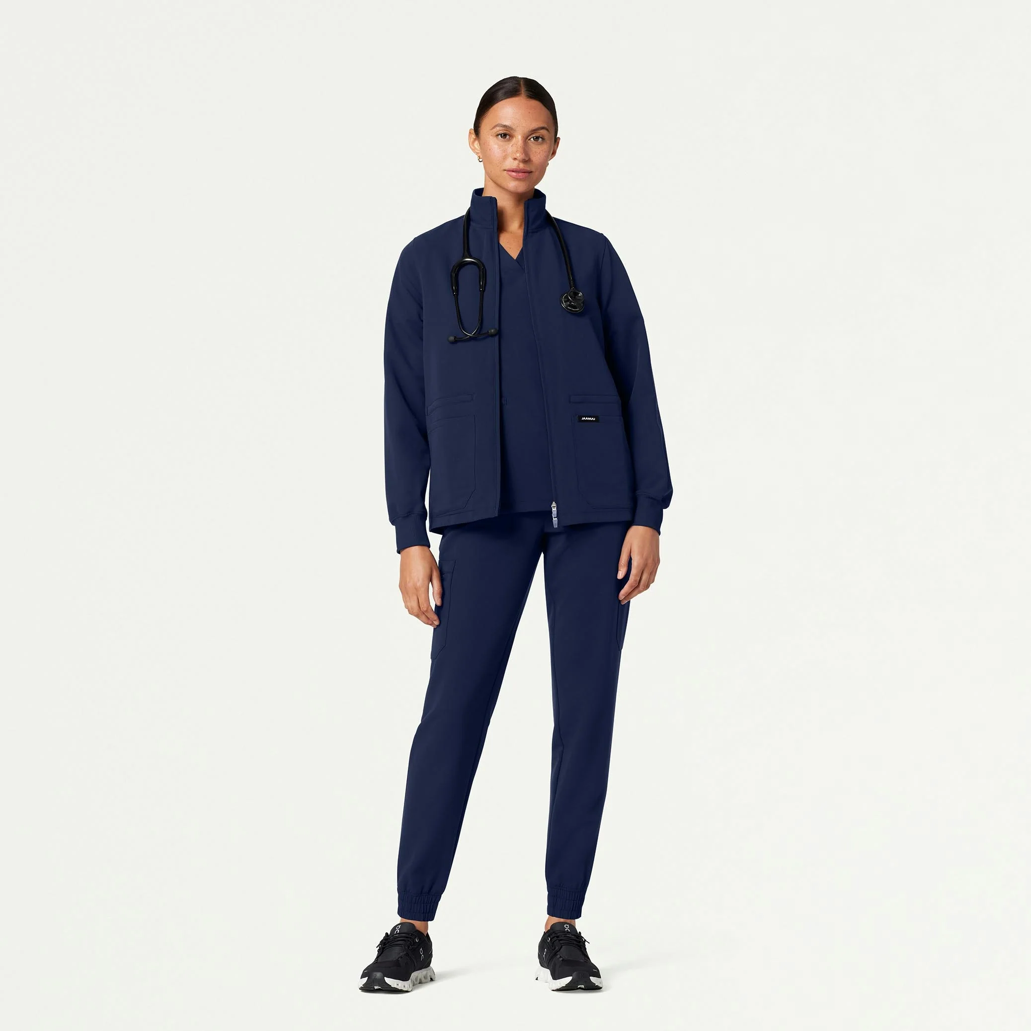 The Lavo Jacket Scrub Set - Royal Blue