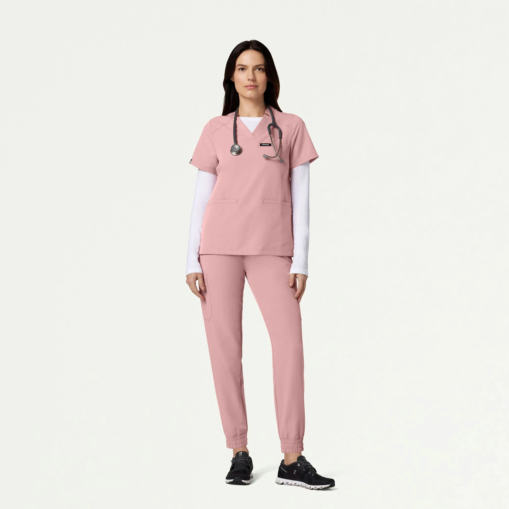 The Lavo Underscrub Set - Heather Gray - Image 2