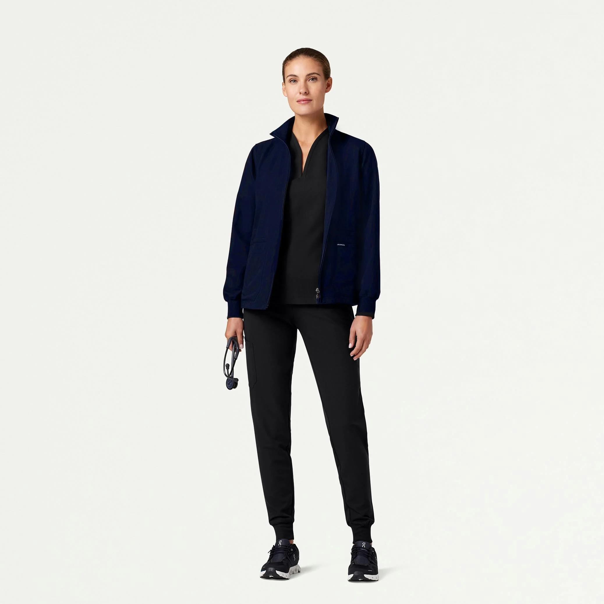 The Mendel Jacket Scrub Set - Midnight Navy - Image 2