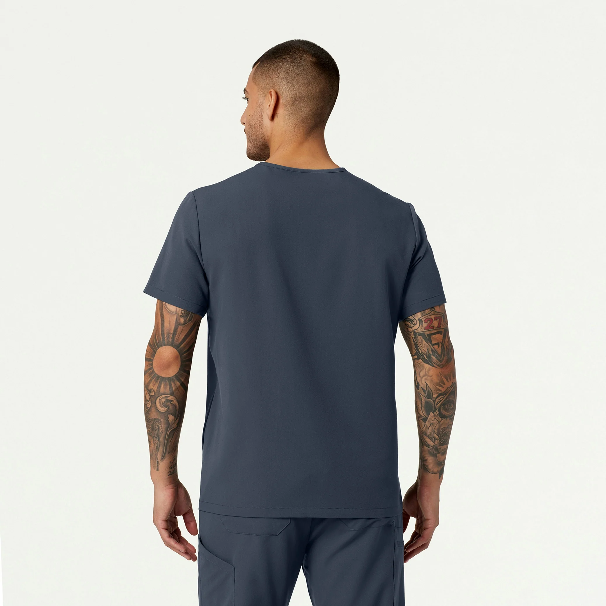 The 11-Pocket Scrub Set - Carbon Gray - Image 3