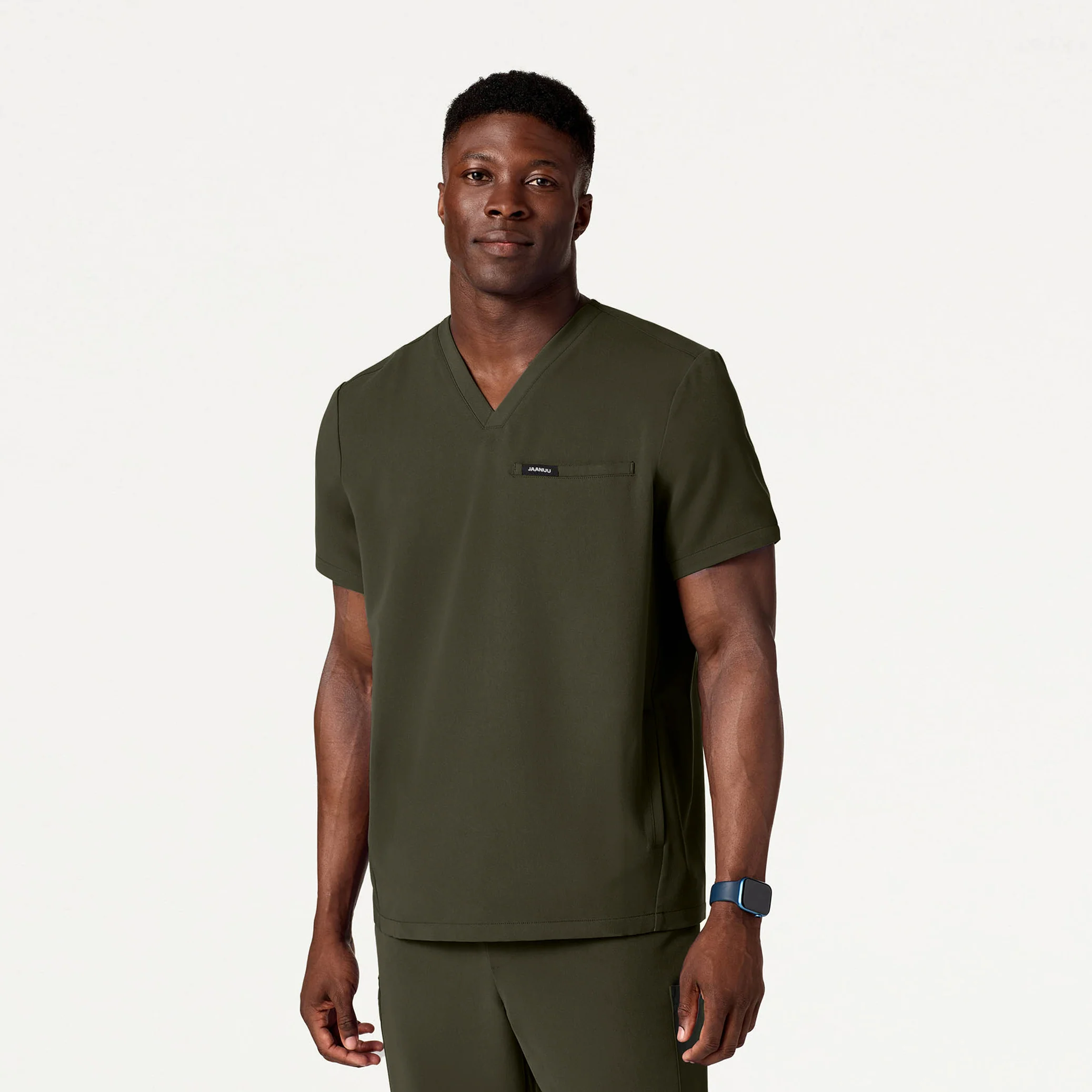 The 11-Pocket Scrub Set - Deep Olive - Image 2