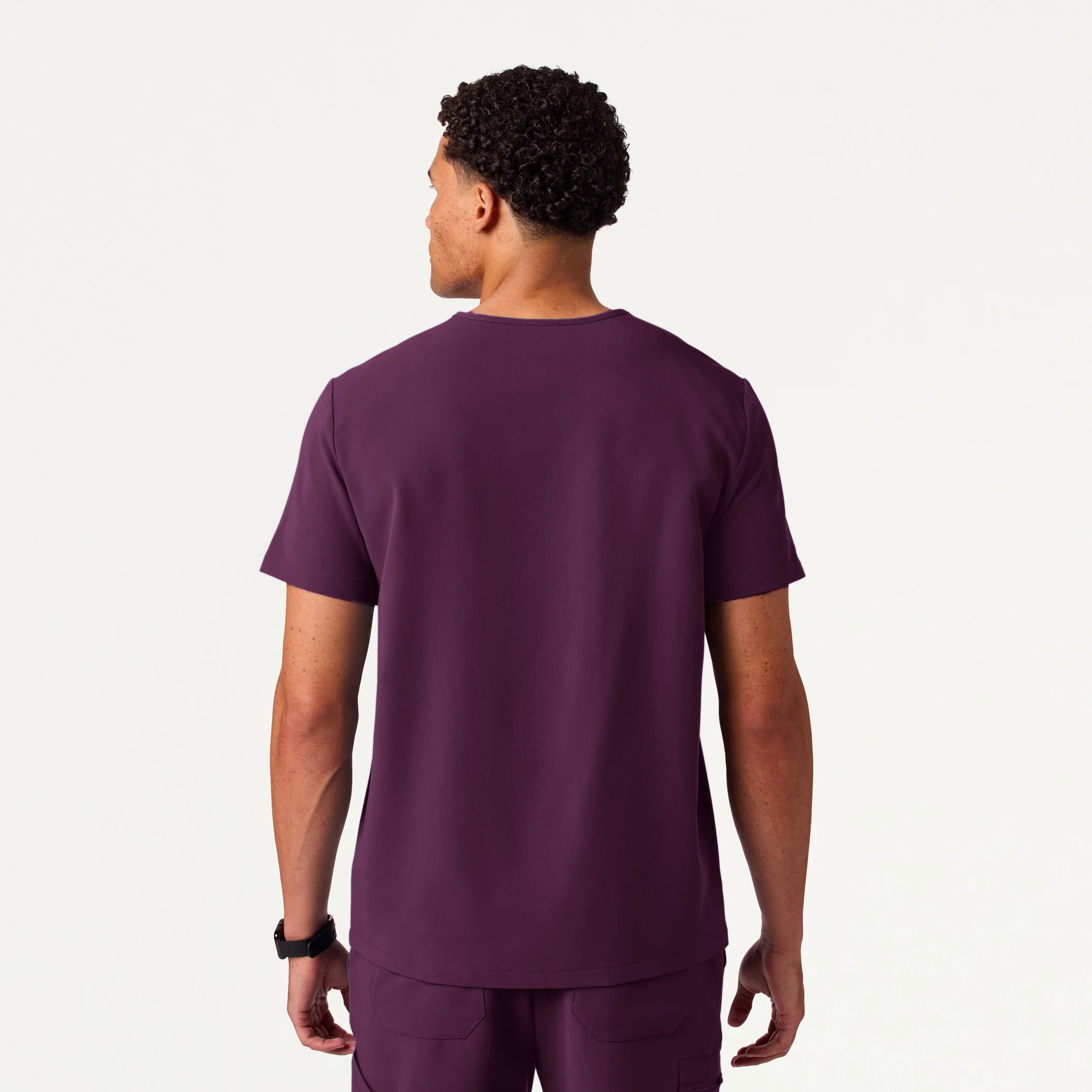 The Original Scrub Set - Deep Eggplant - Image 3