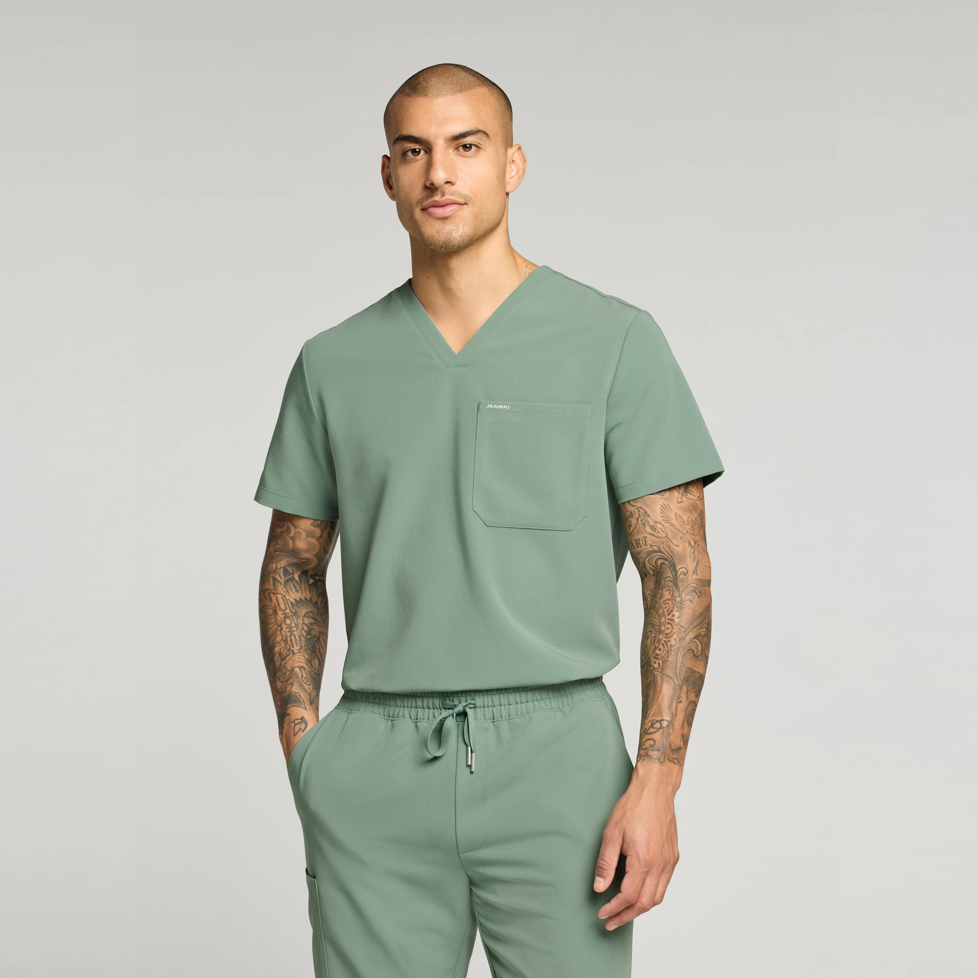 The Original Scrub Set - Sage - Image 2
